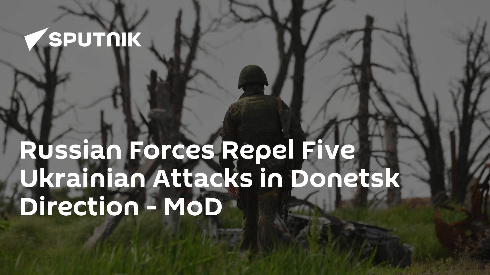 Russian Forces Repel Five Ukrainian Attacks in Donetsk Direction – MoD