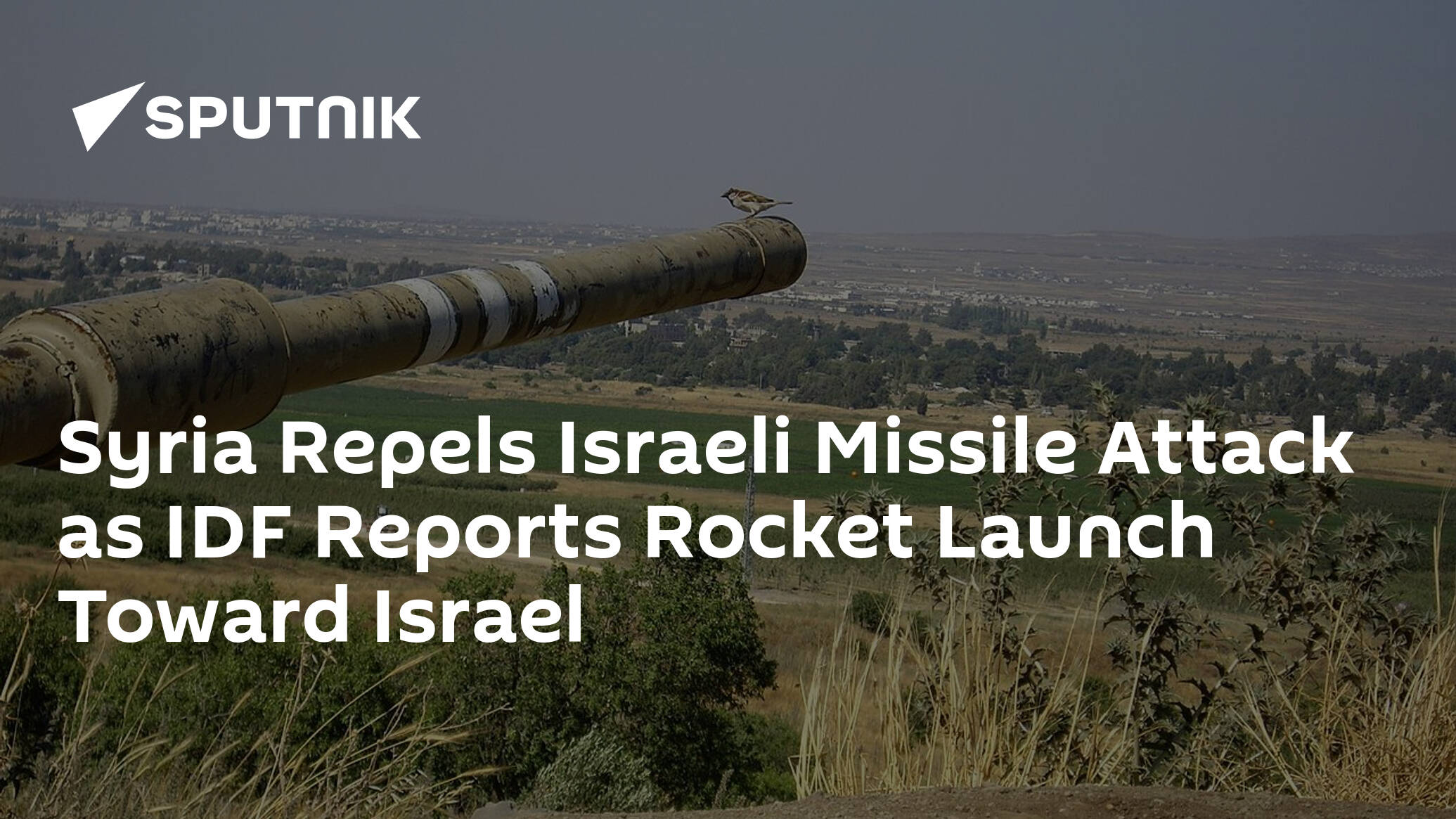 Rocket Launched From Syria Toward Israel – IDF