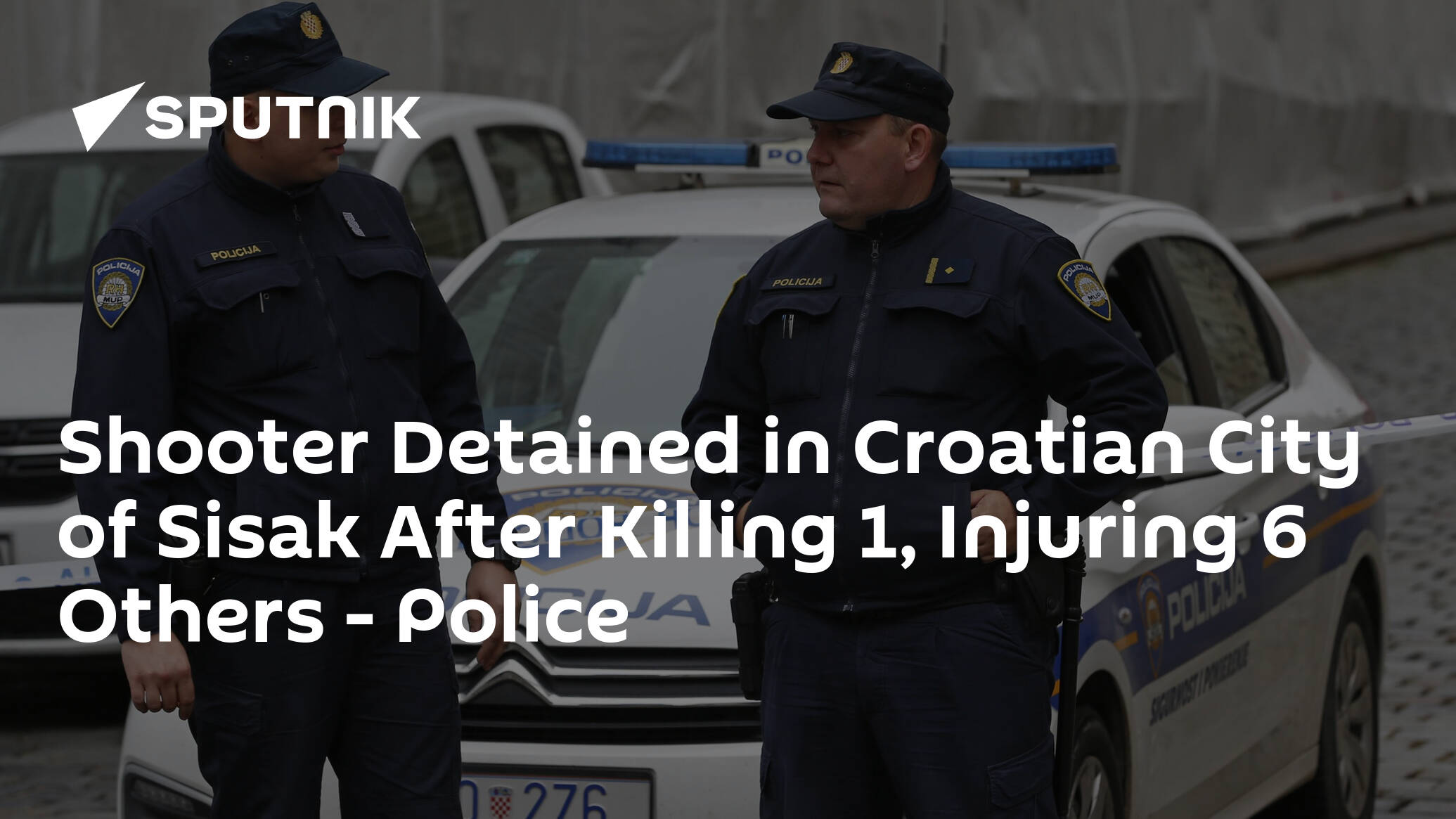 Shooter Detained in Croatian City of Sisak After Killing 1, Injuring 6 Others – Police