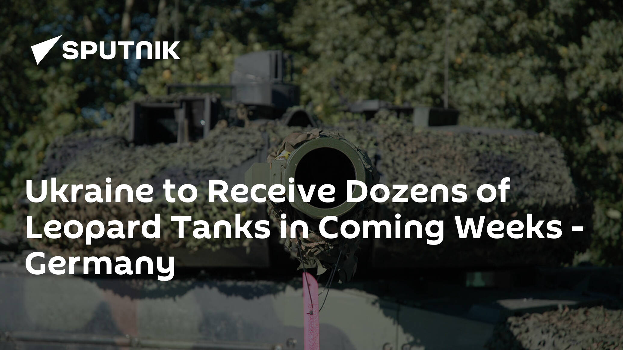 Ukraine to Receive Dozens of Leopard Tanks in Coming Weeks – Germany