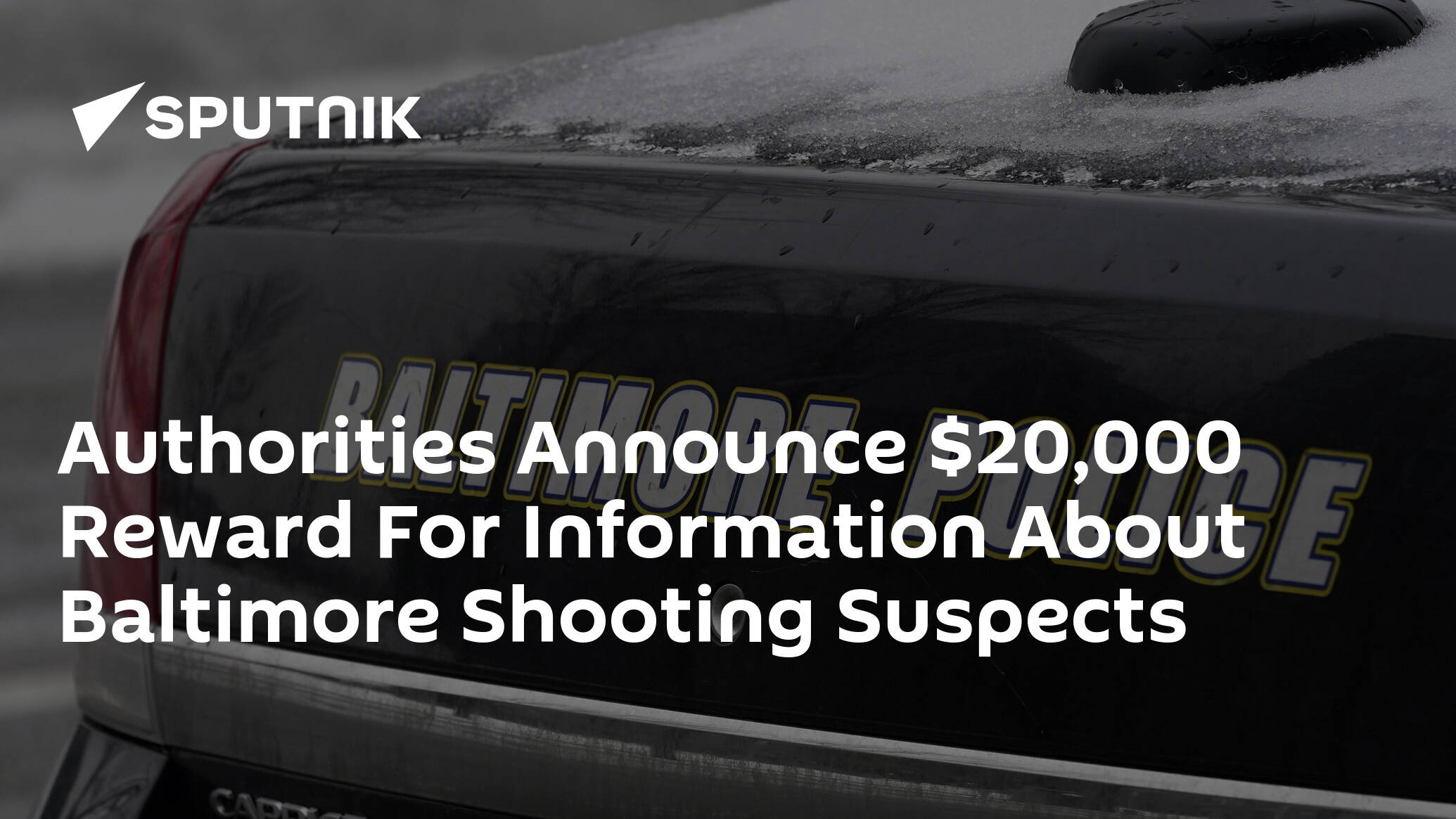 Authorities Announce ,000 Reward For Information About Baltimore Shooting Suspects
