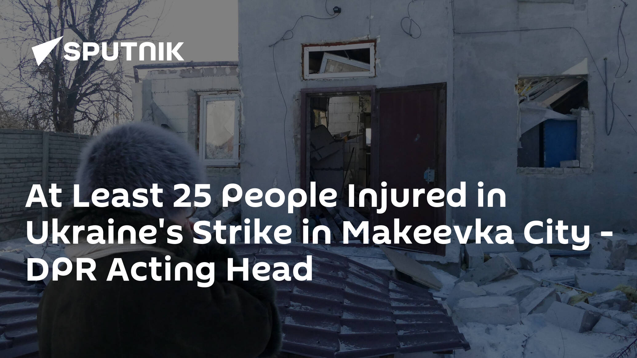 At Least 25 People Injured in Ukraine's Strike in Makeevka City – DPR Acting Head