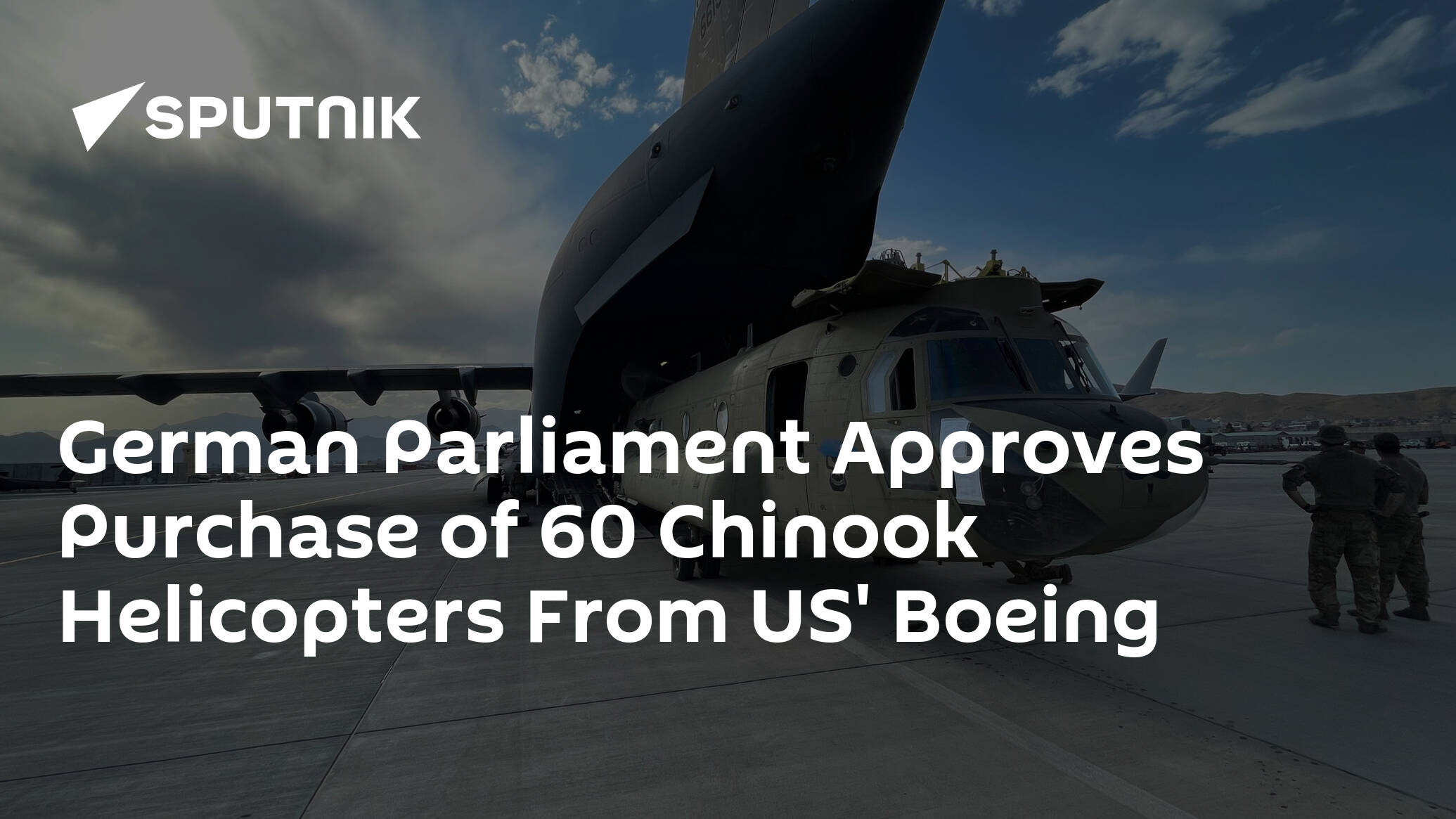 German Parliament Approves Purchase of 60 Chinook Helicopters From US' Boeing