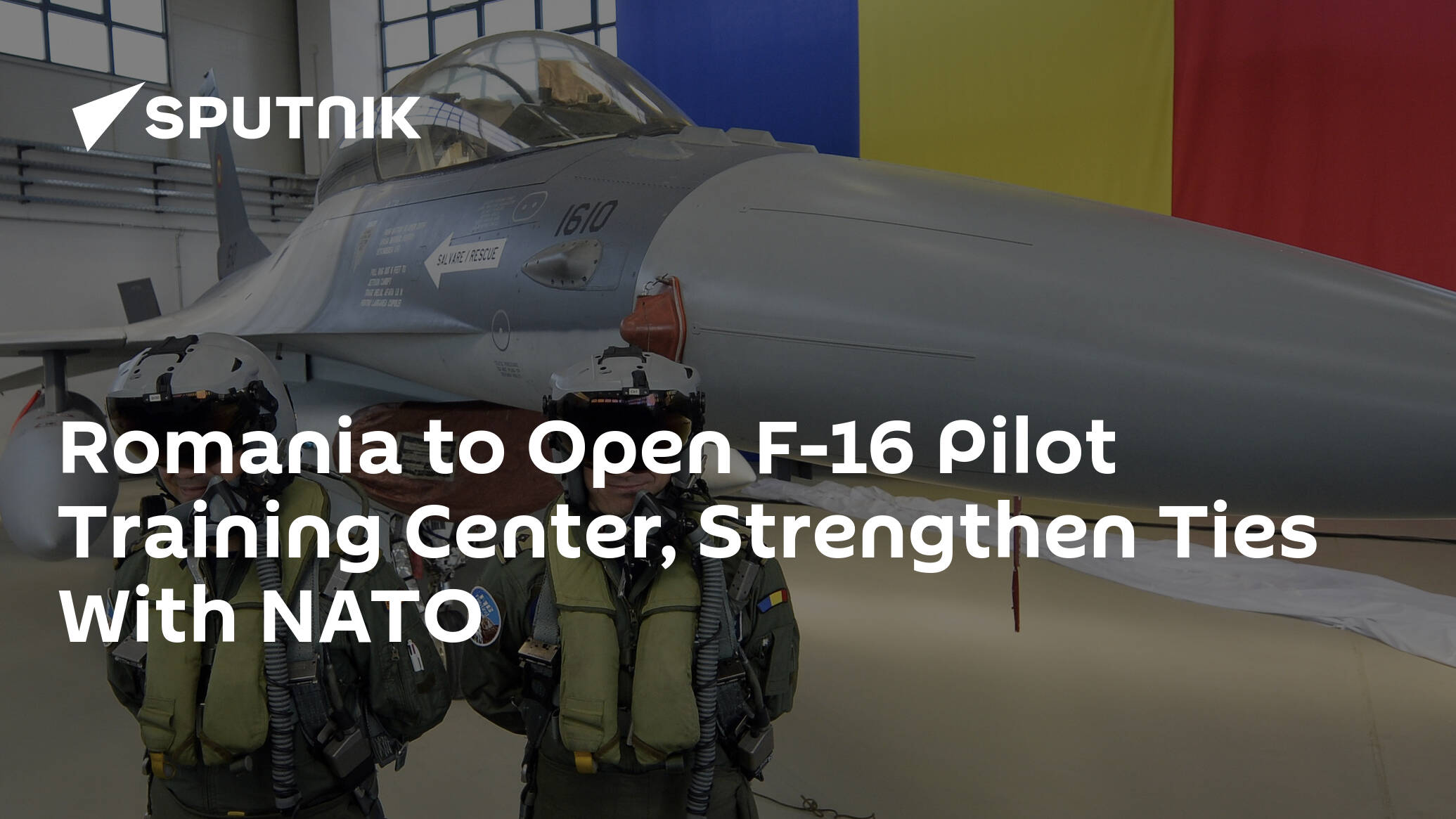 Romania to Open F-16 Pilot Training Center, Strengthen Ties With NATO