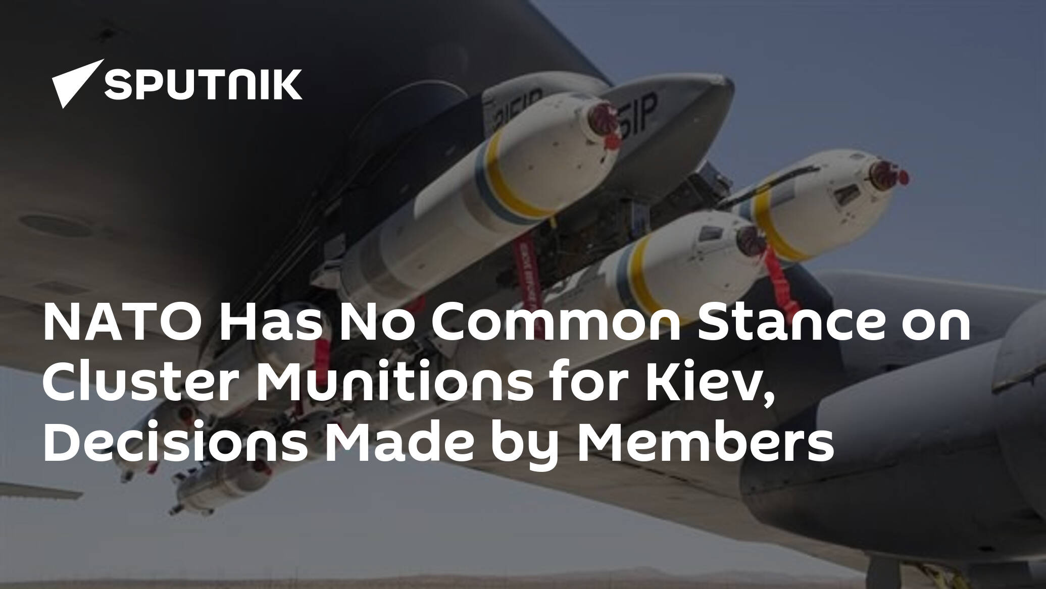 NATO Has No Common Stance on Cluster Munitions for Kiev, Decisions Made by Members