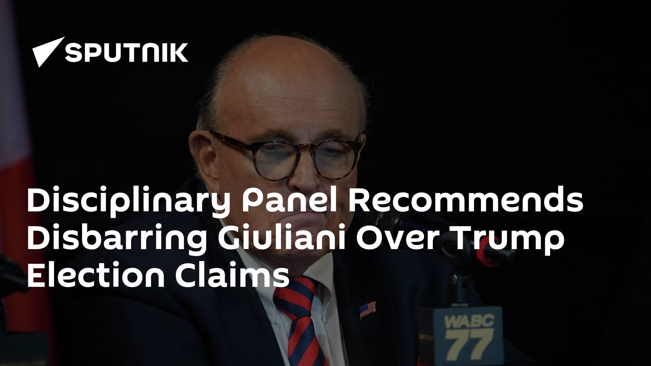 Disciplinary Panel Recommends Disbarring Giuliani Over Trump Election Claims