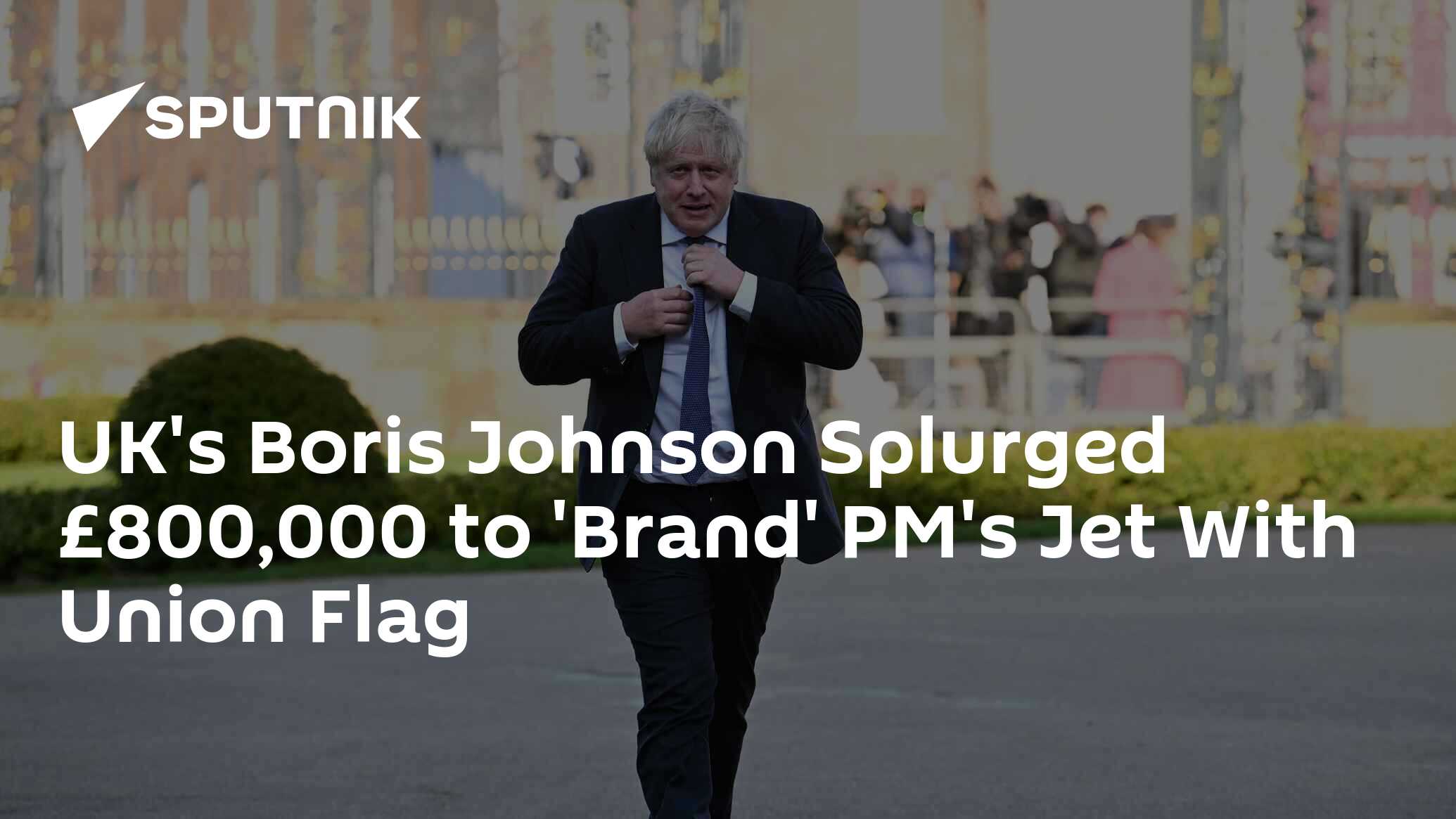 Boris Johnson Splurged £800,000 on Painting Union Flag on PM Jet