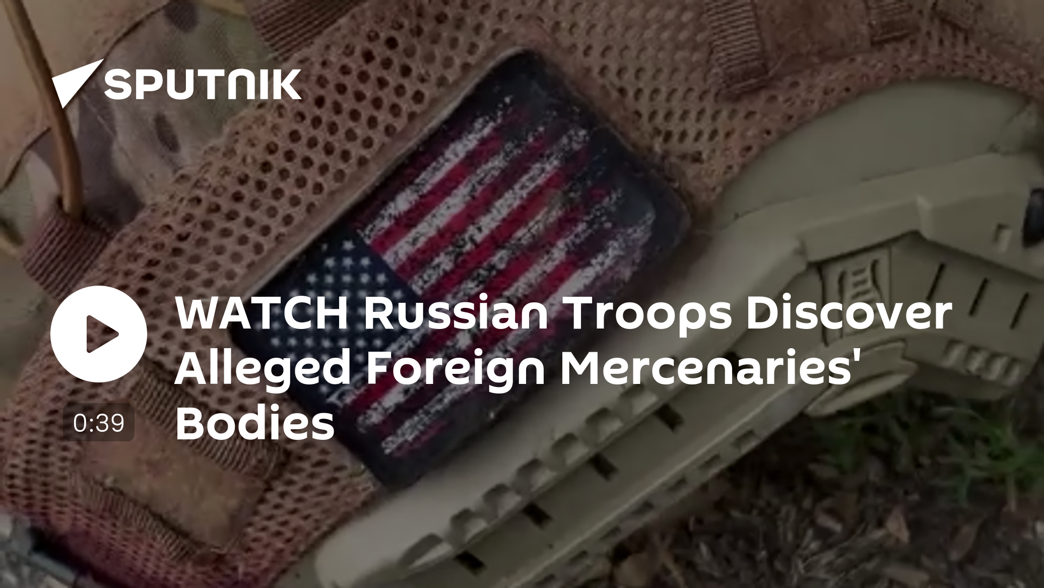 WATCH Russian Troops Discover Alleged Foreign Mercenaries' Bodies - Vimarsana News