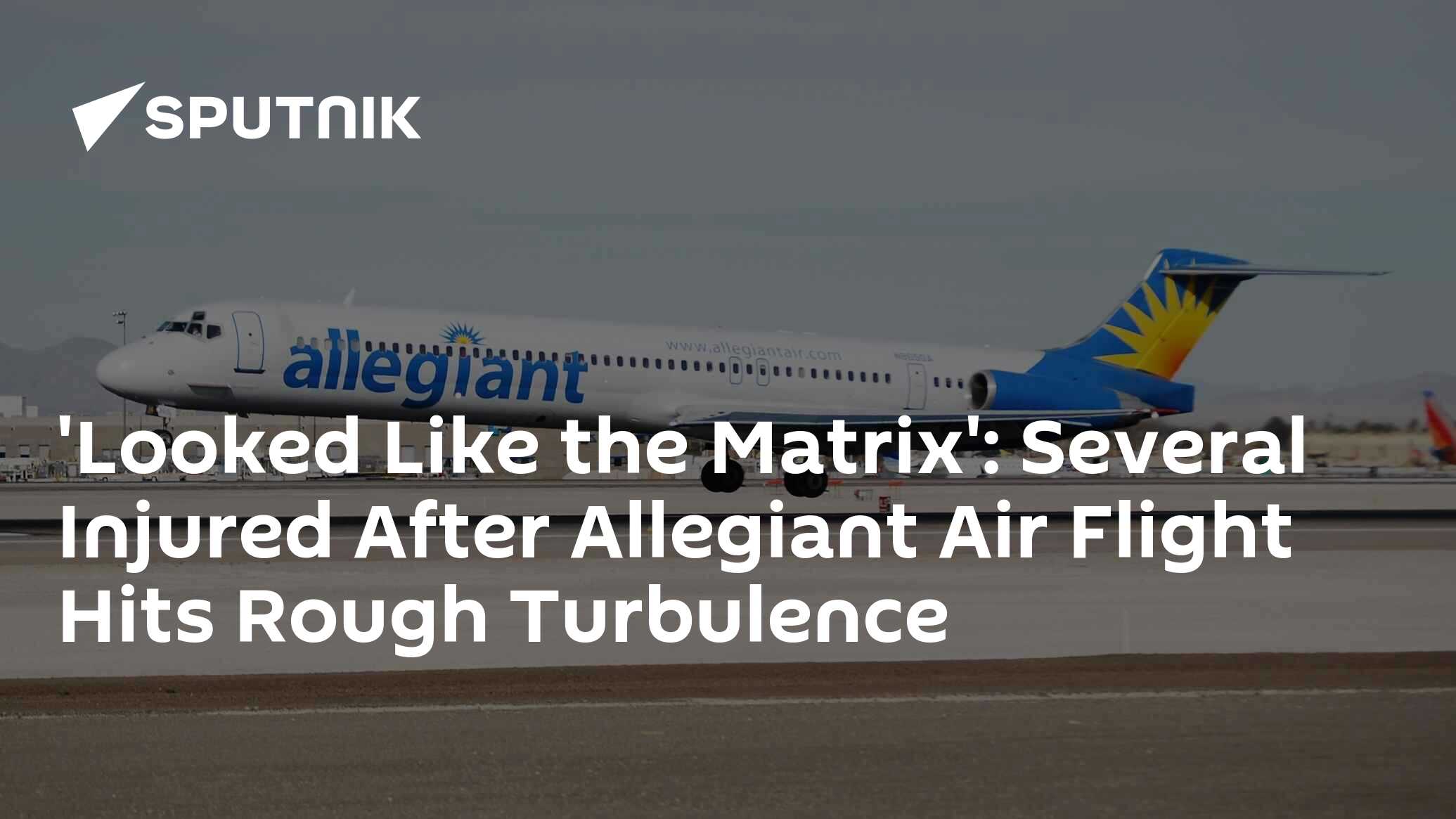 Several Injured After Allegiant Air Flight Hits Rough Turbulence