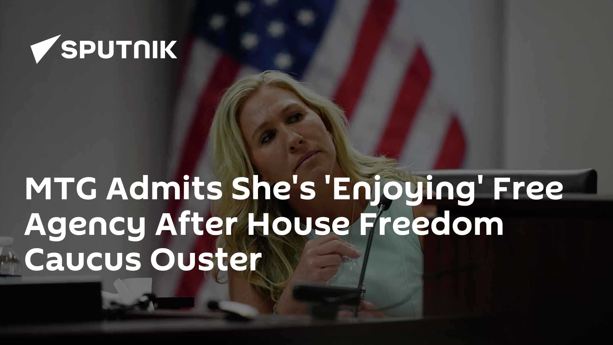 MTG Enjoying 'Free Agency' After Freedom Caucus Ousting - Vimarsana News
