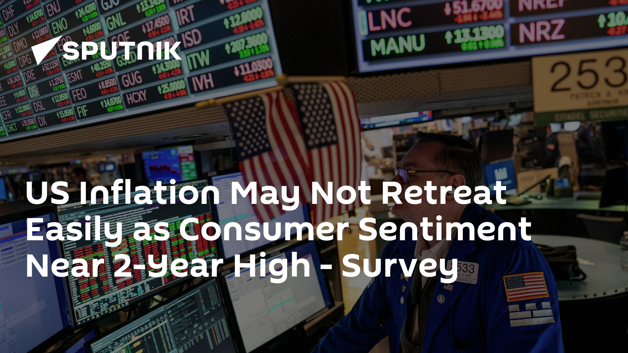 US Inflation May Not Retreat Easily as Consumer Sentiment Near 2-Year High – Survey