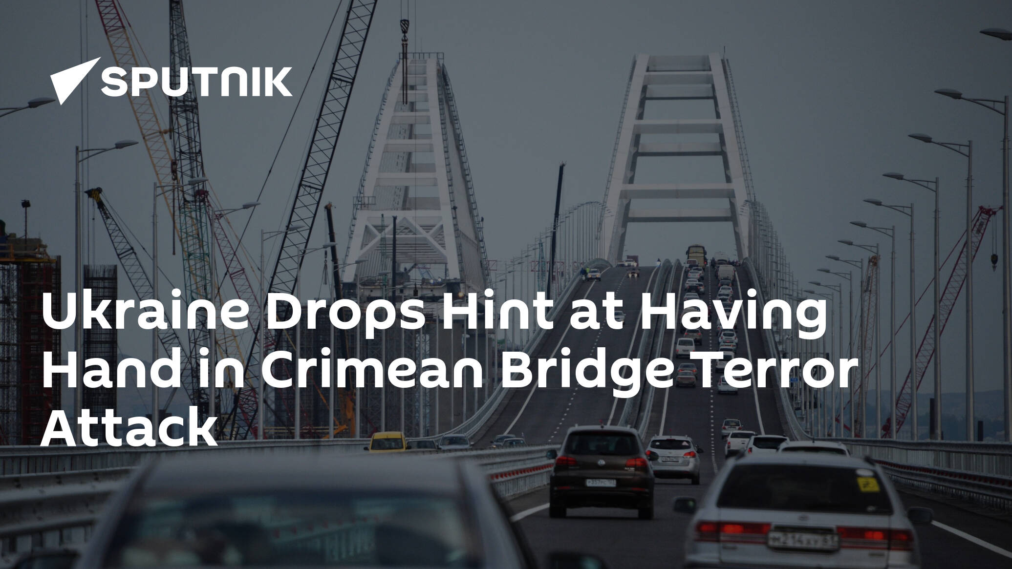 Kiev Regime Drops Hint at Having Hand in Crimean Bridge Terror Attack