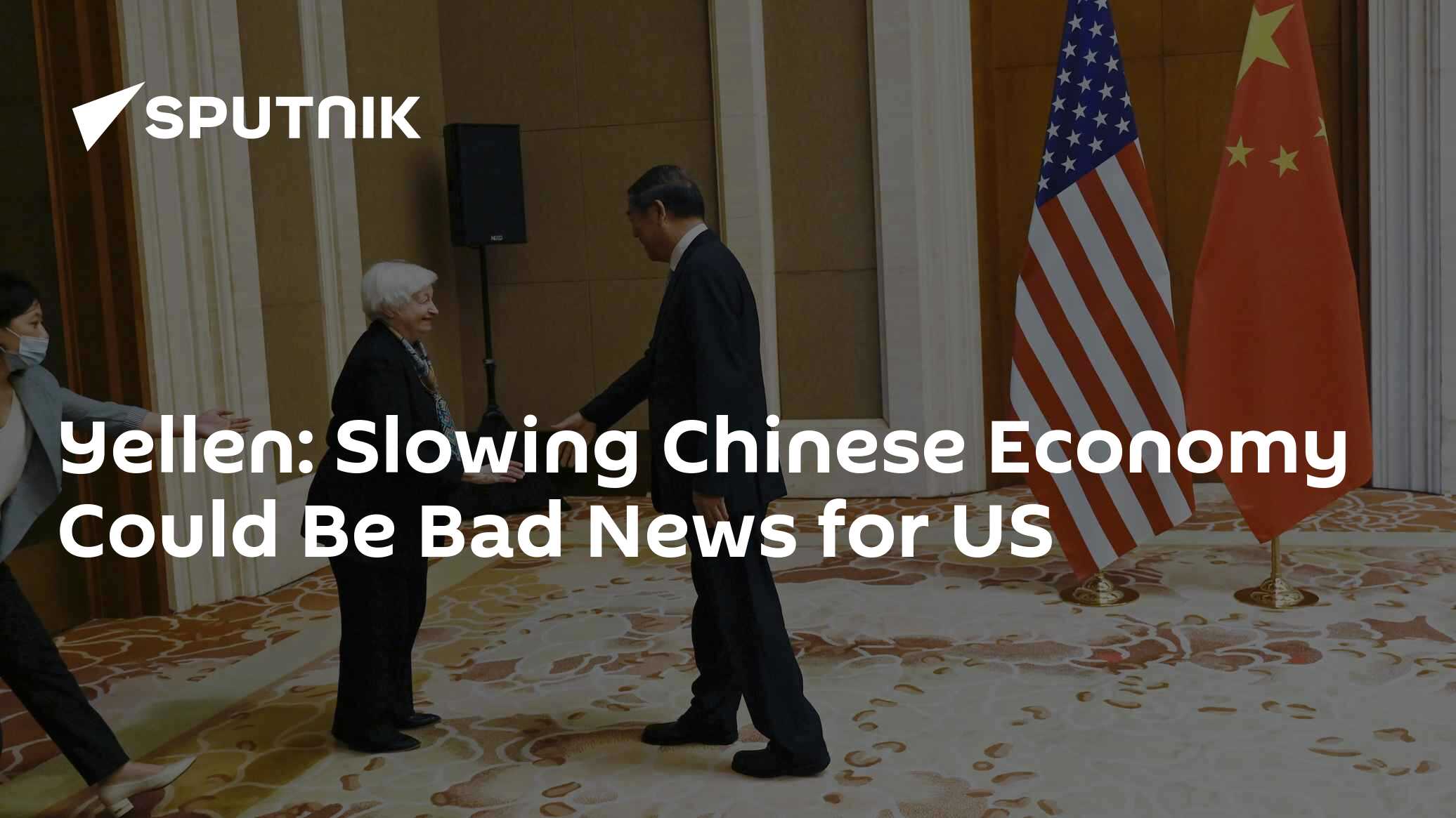 Yellen Worried Slowed Chinese Economy May 'Spill Over' To US - Vimarsana News