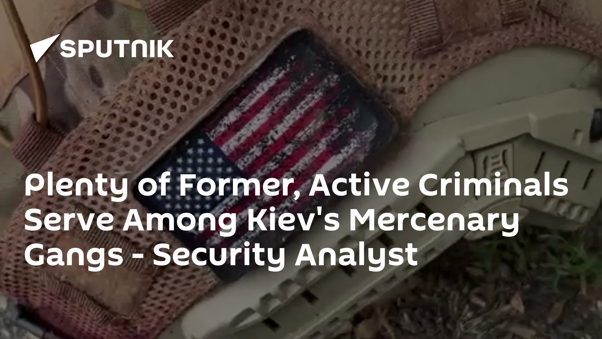 Plenty of Former, Active Criminals Serve Among Kiev's Mercenary Gangs - Vimarsana News