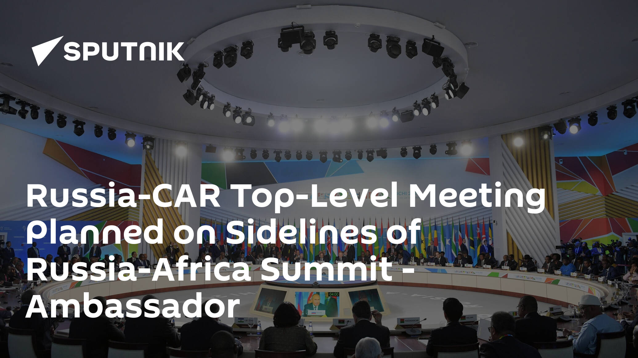 Russia-CAR Top-Level Meeting Planned on Sidelines of Russia-Africa Summit – Ambassador