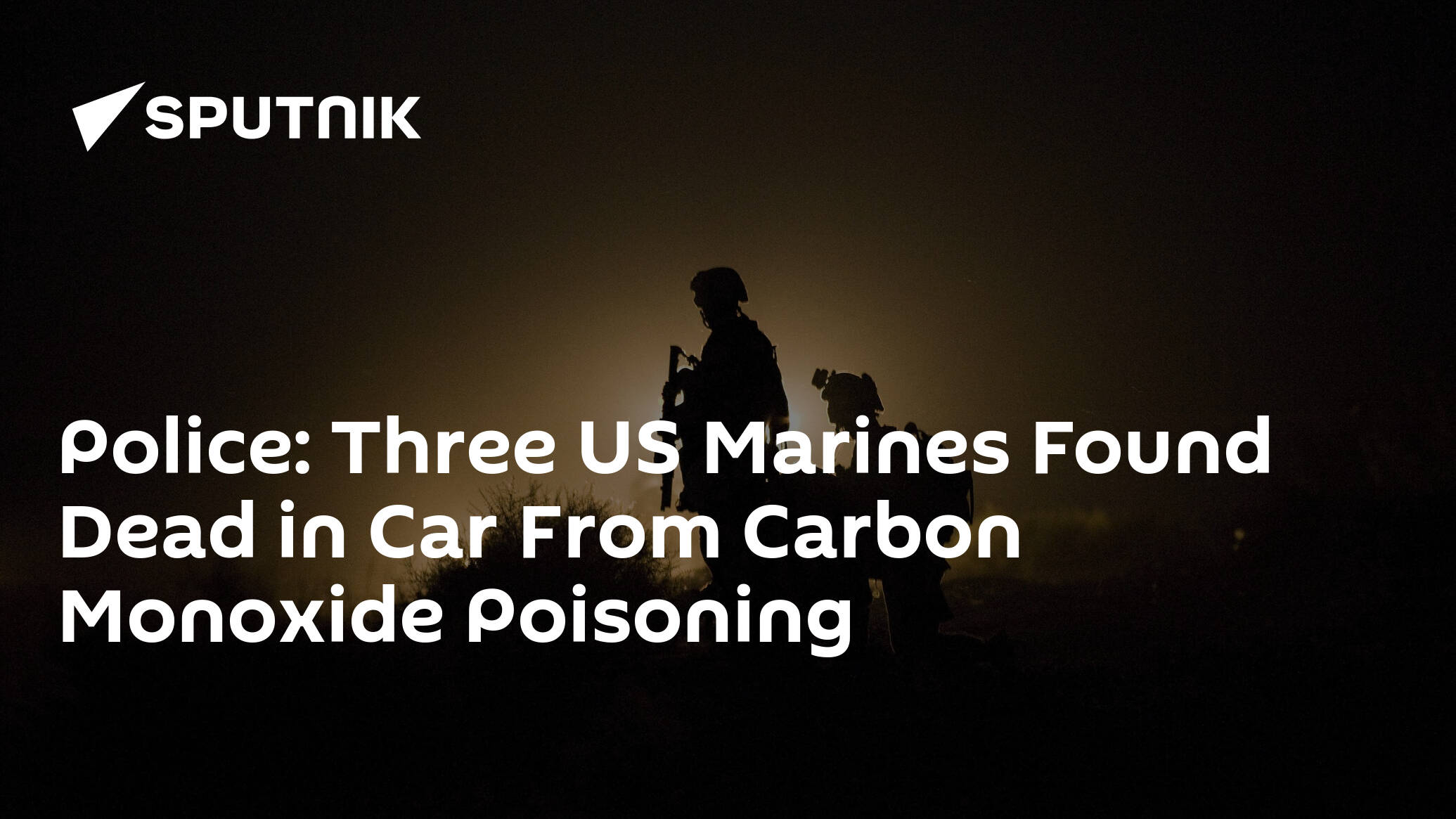 Police: Three US Marines Found Dead in Car From Carbon Monoxide Poisoning