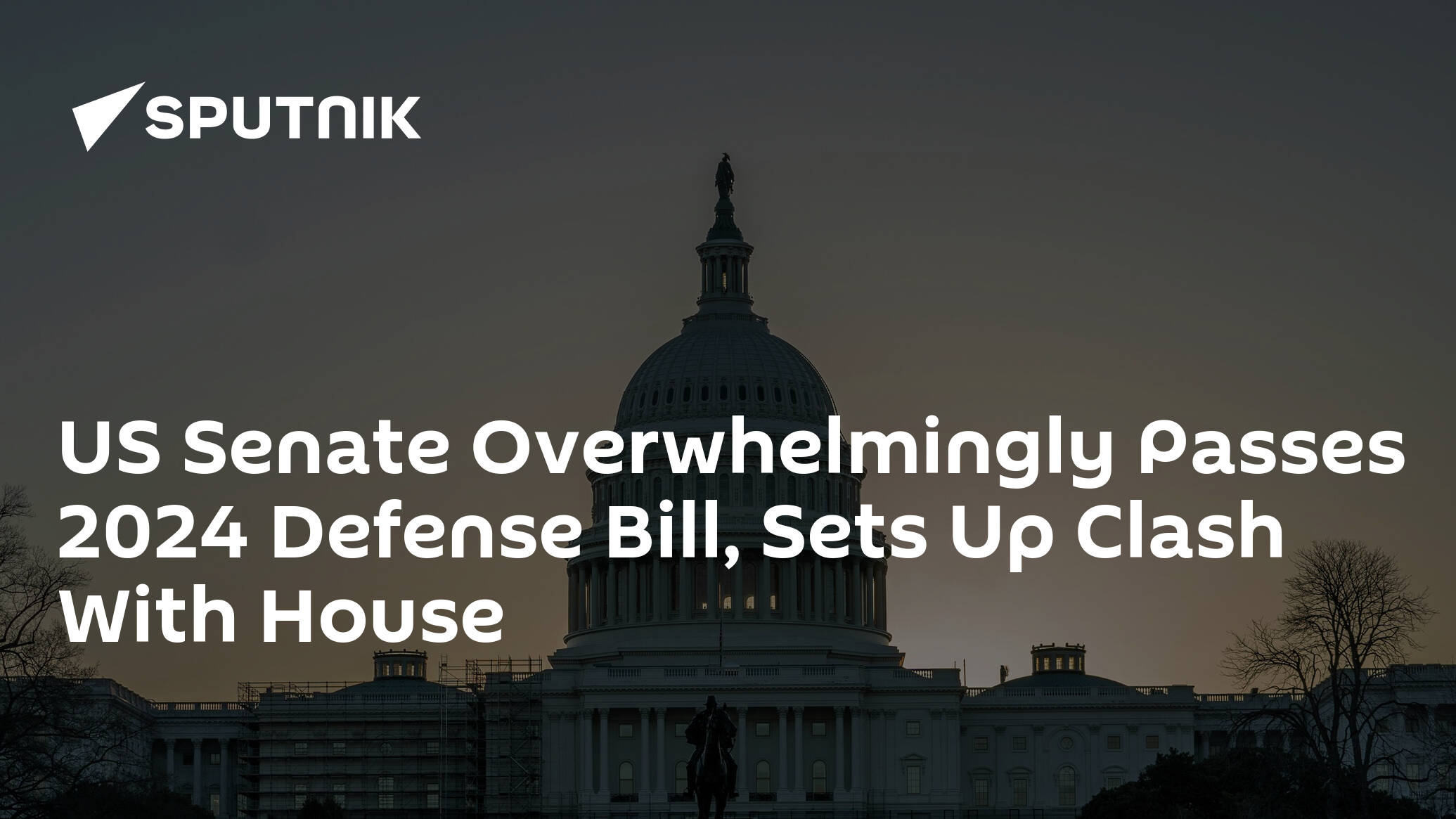 US Senate Overwhelmingly Passes 2024 Defense Bill