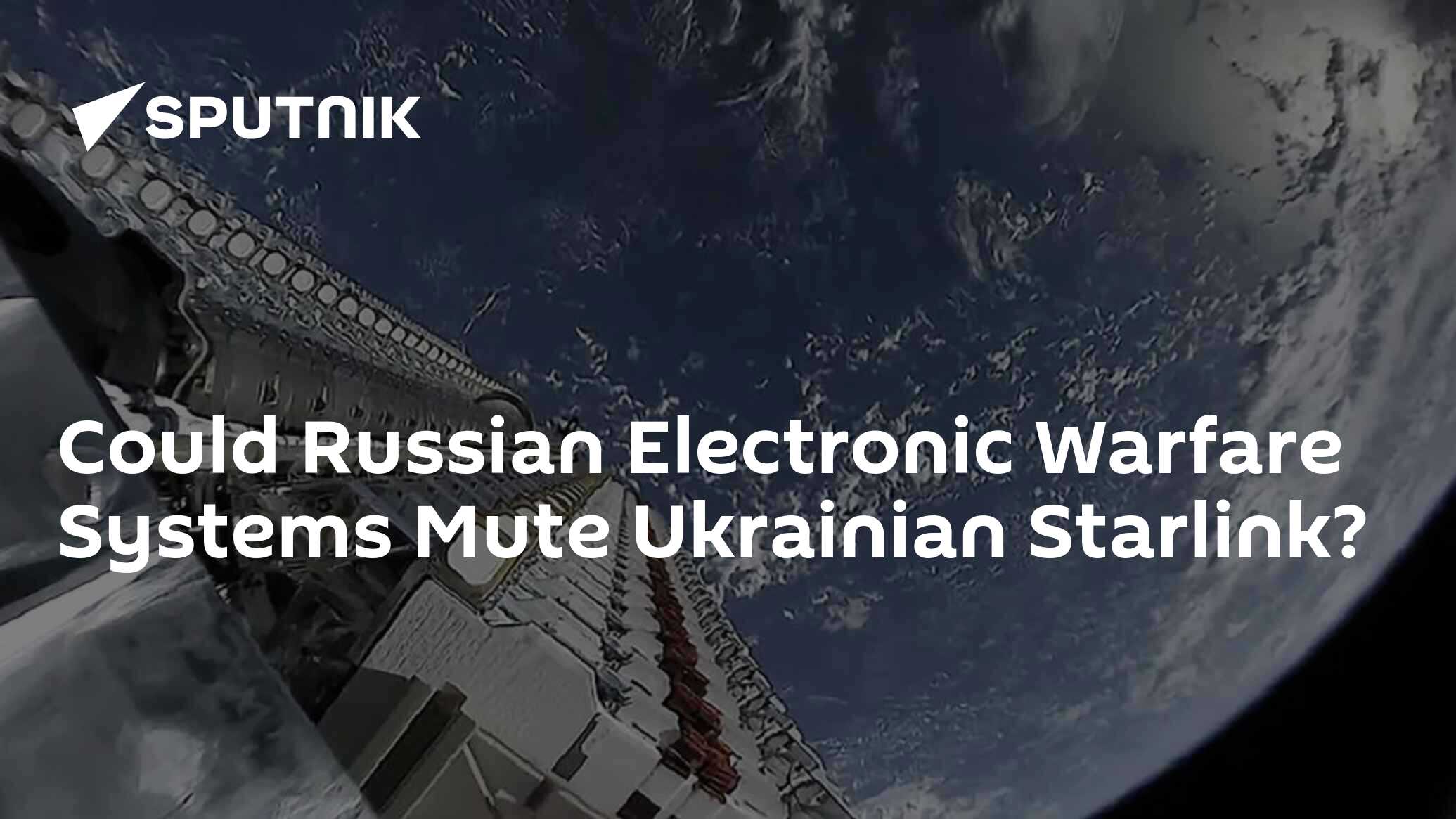 Could Russian Electronic Warfare Systems Mute Ukrainian Starlink?