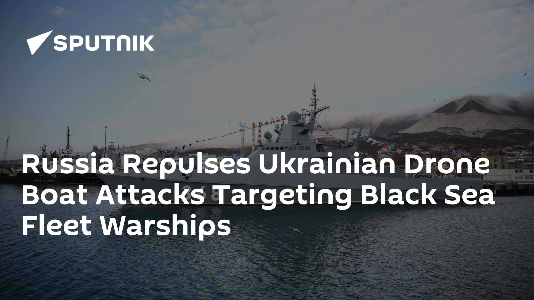 Russia Repulses Ukrainian Drone Boat Attacks Targeting Black Sea Fleet ...