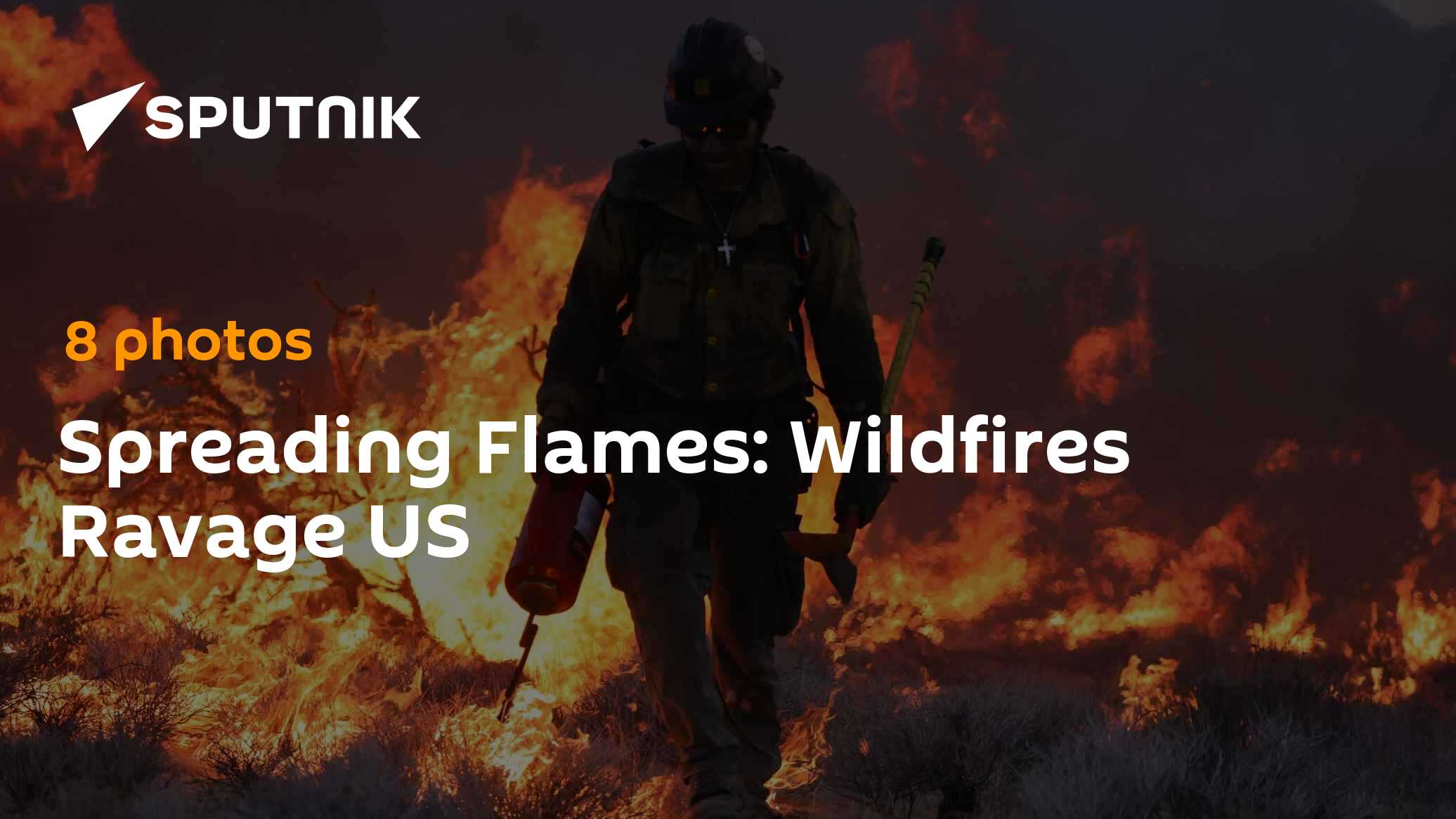 Spreading Flames: Wildfires Ravage US - Vimarsana News