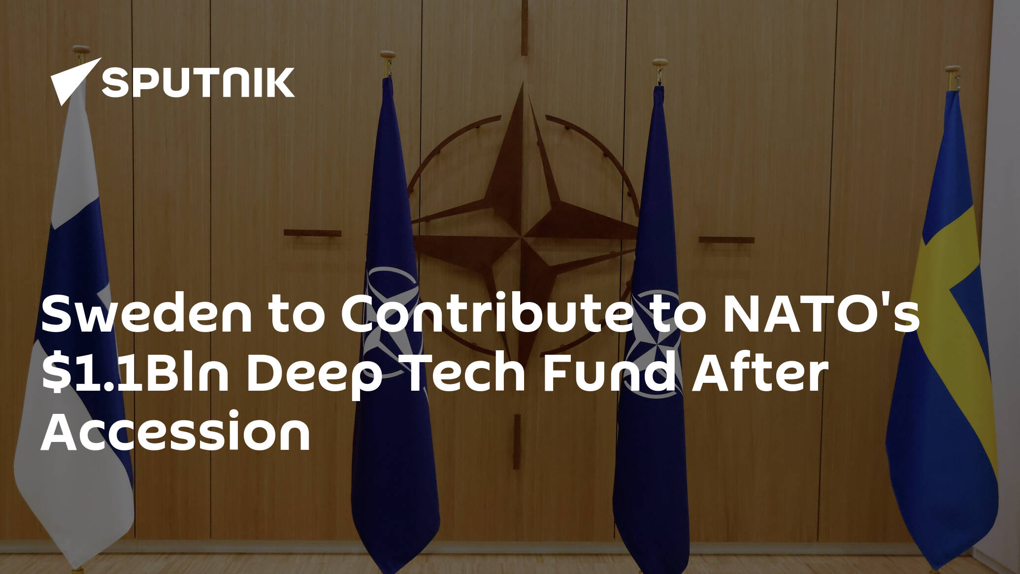 Sweden to Contribute to NATO's .1Bln Deep Tech Fund After Accession