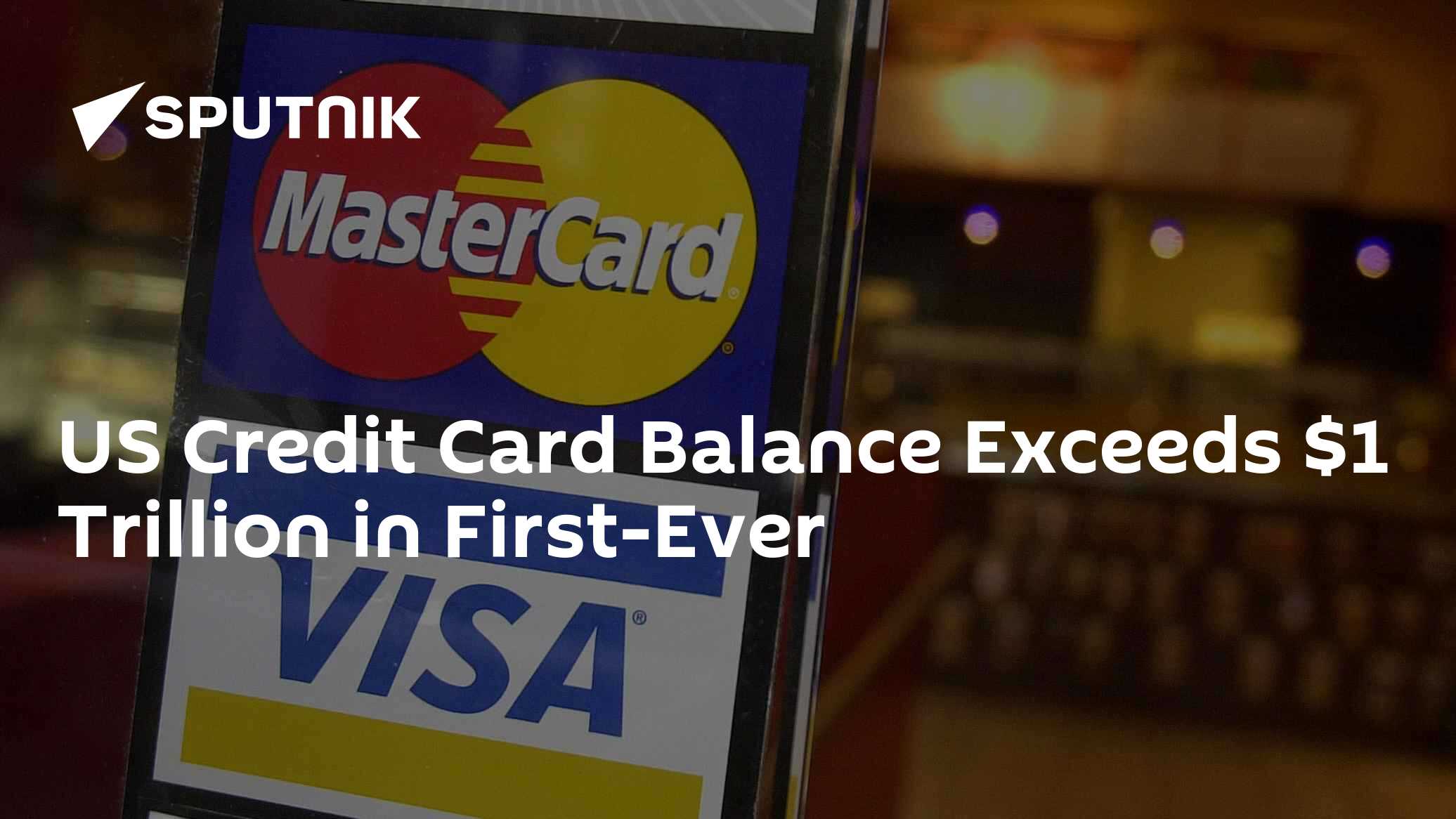 US Credit Card Balance Exceeds $1 Trillion in First-Ever - Vimarsana News
