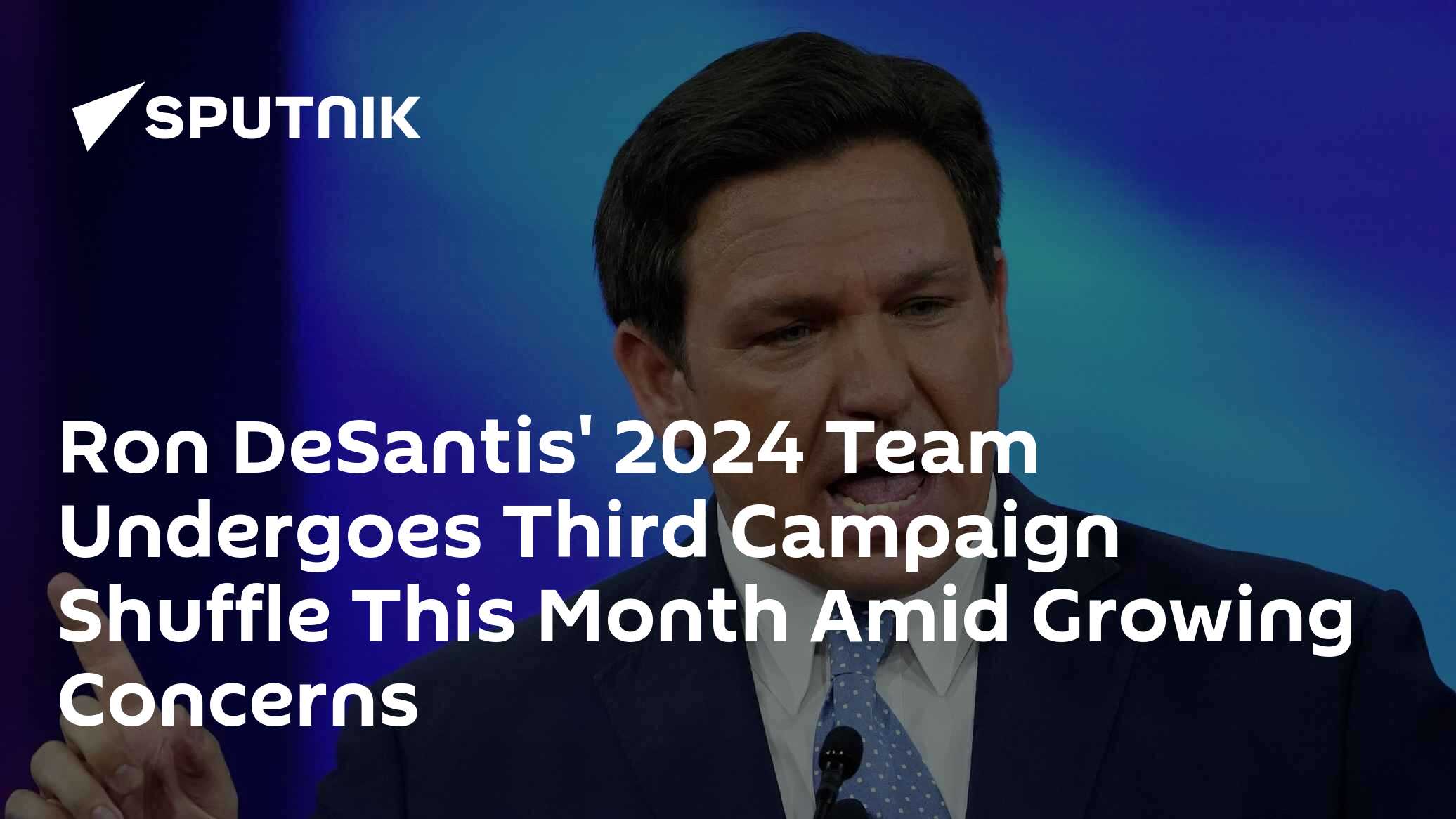 DeSantis Replaces His Campaign Manager in Continued Presidential Bid Struggle - Vimarsana News