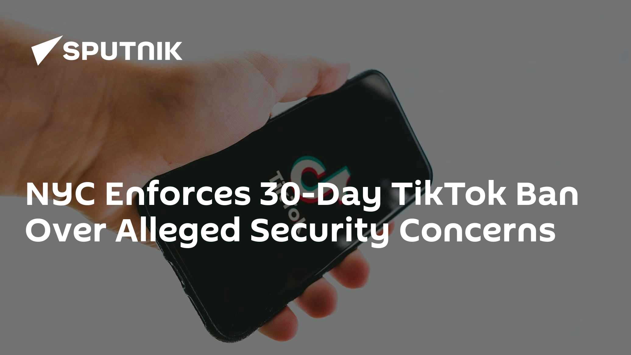 NYC Enforces 30-Day TikTok Ban Over Alleged Security Concerns - Vimarsana News