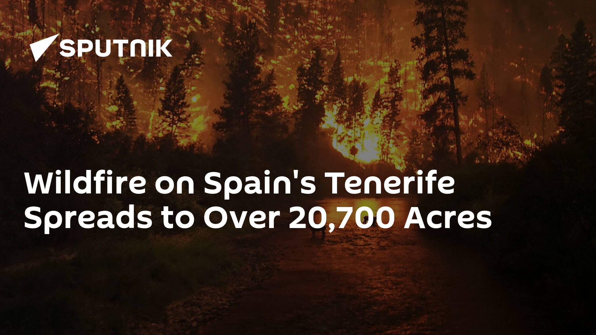Wildfire on Spain's Tenerife Spreads to Over 20,700 Acres