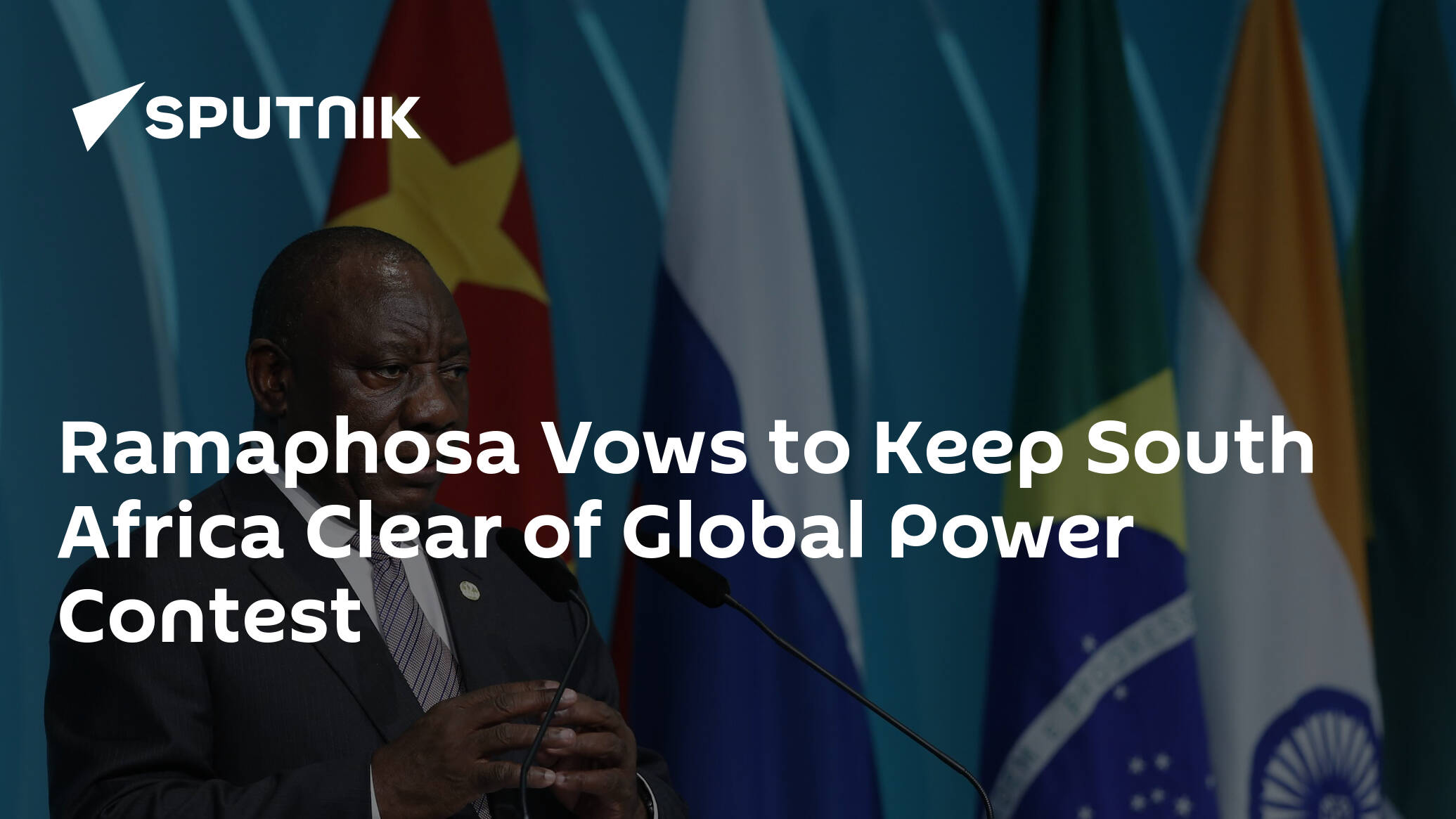 Ramaphosa Vows to Keep South Africa Clear of Global Power Contest