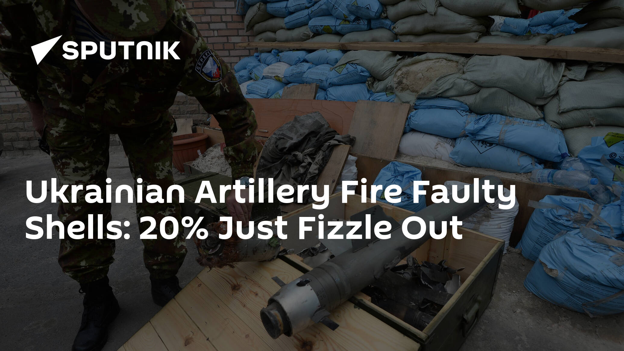Ukrainian Artillery Fire Faulty Shells: 20% Just Fizzle Out