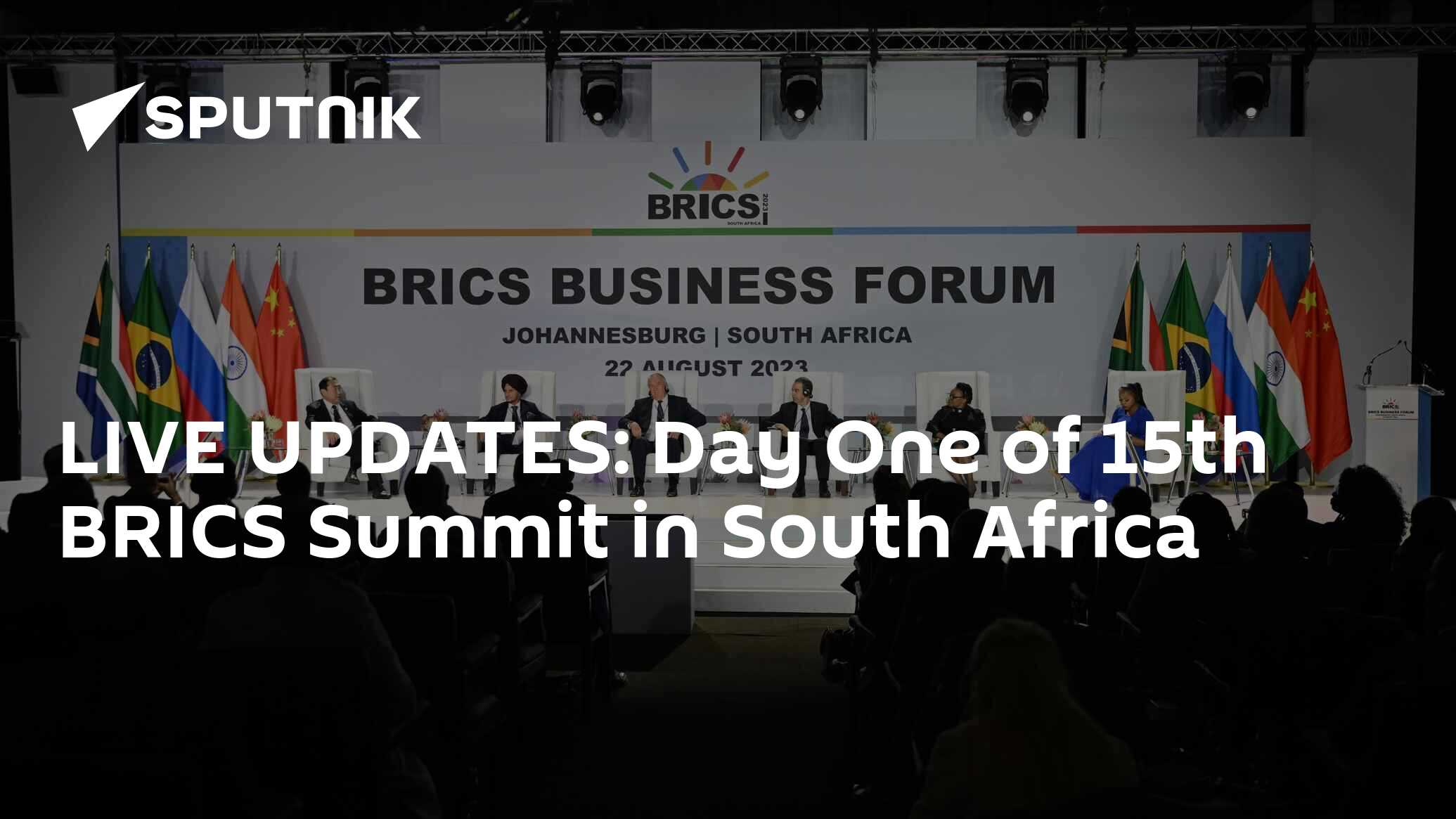 Live Updates First Day Of 15th Brics Summit