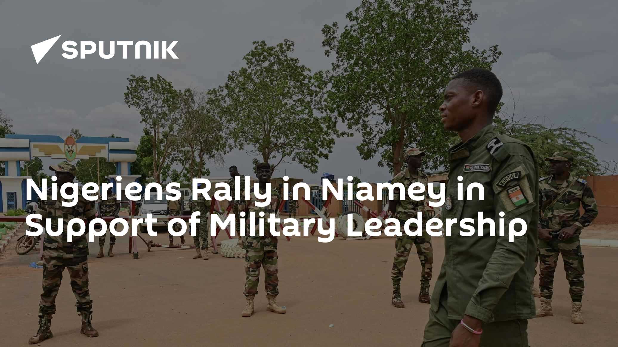 Large Rally Held In Niamey To Support Military Leadership - Vimarsana News