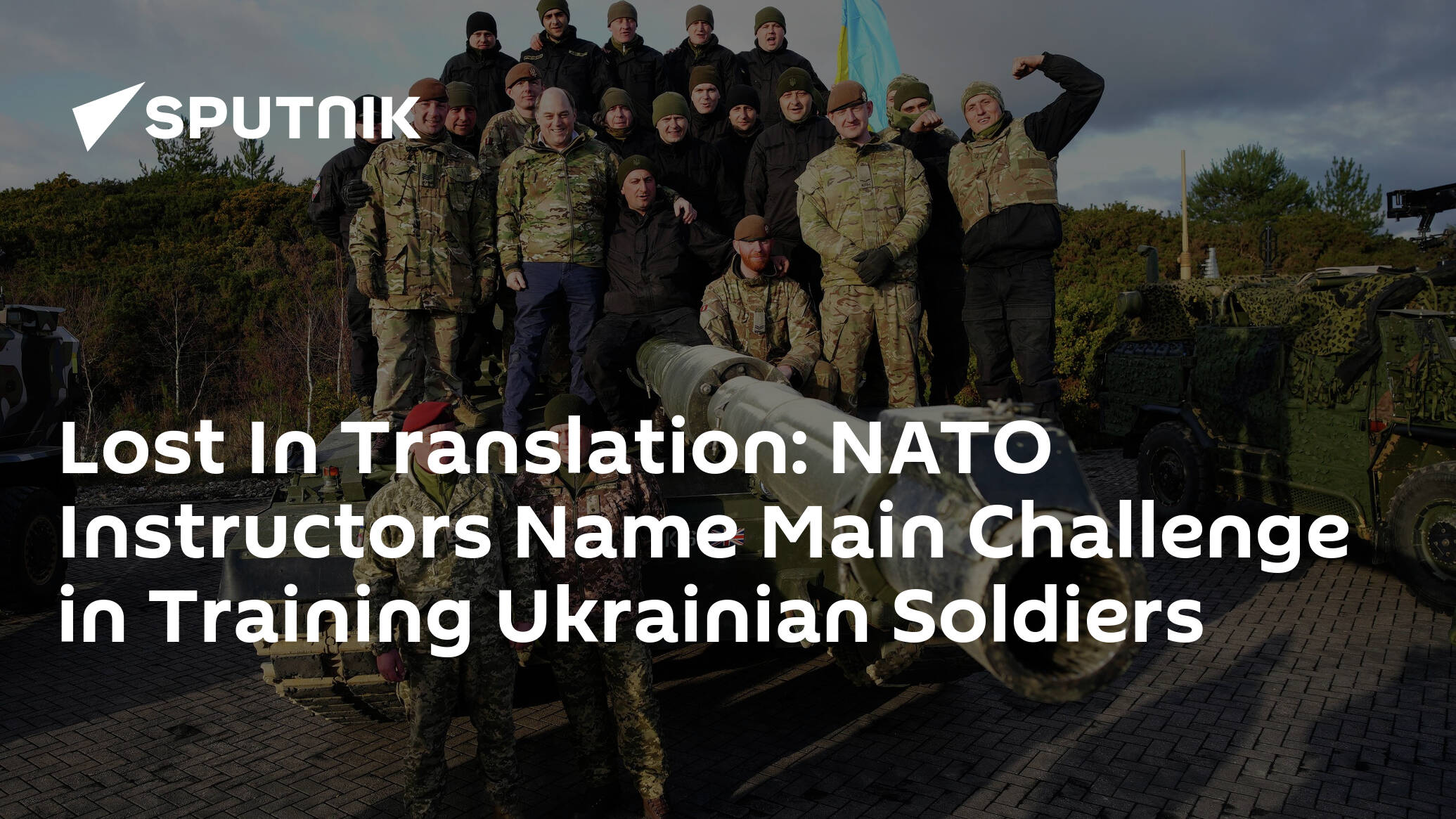Lost In Translation: NATO Instructors Name Main Challenge in Training Ukrainian Soldiers