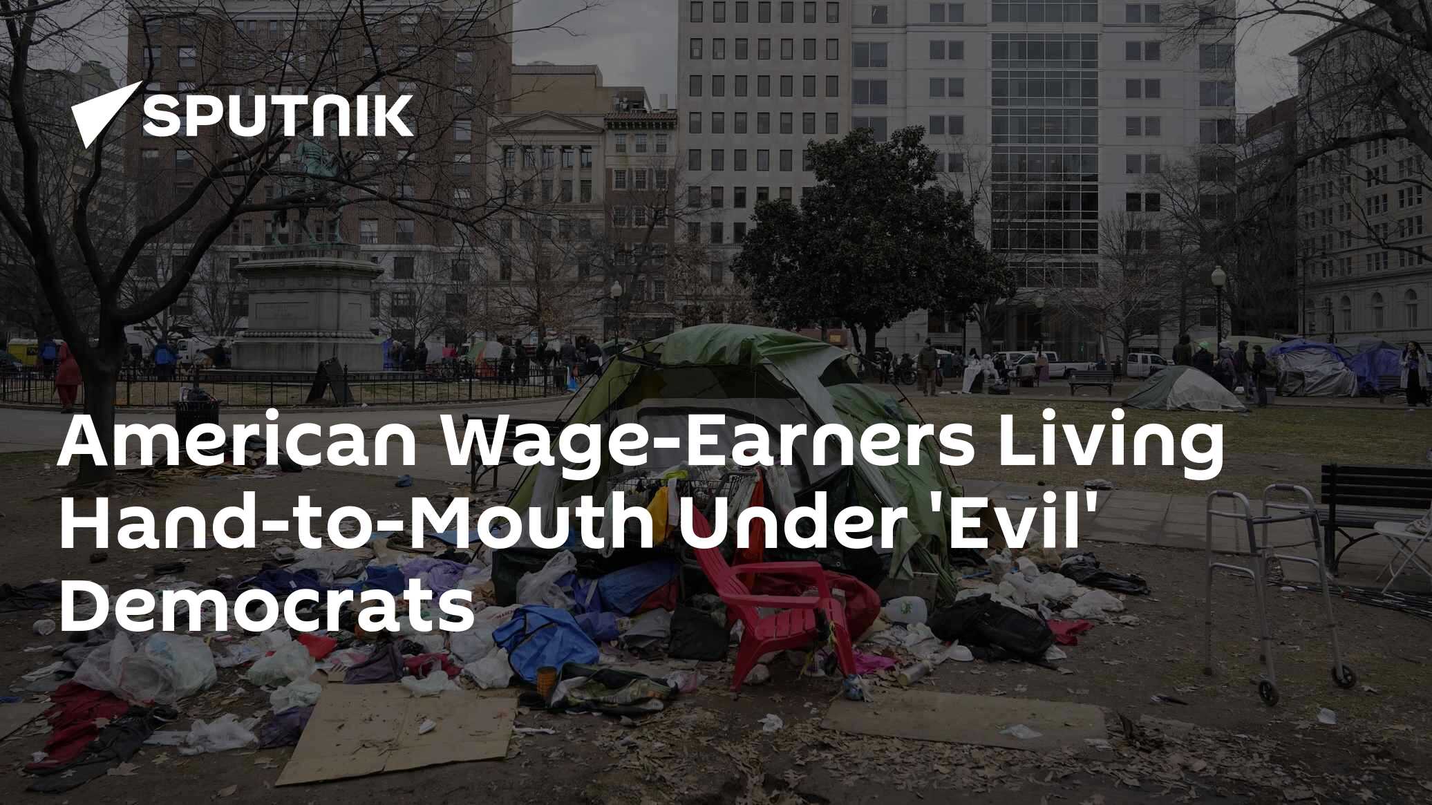 American Wage-Earners Living Hand-to-Mouth Under 'Evil' Democrats - Vimarsana News