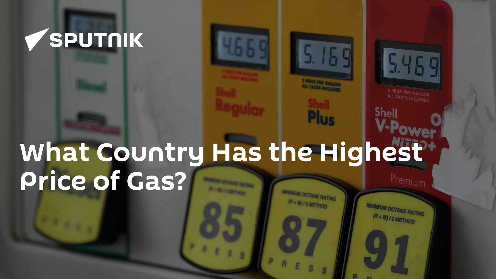 What Country Has The Highest Price For Gas? - Vimarsana News