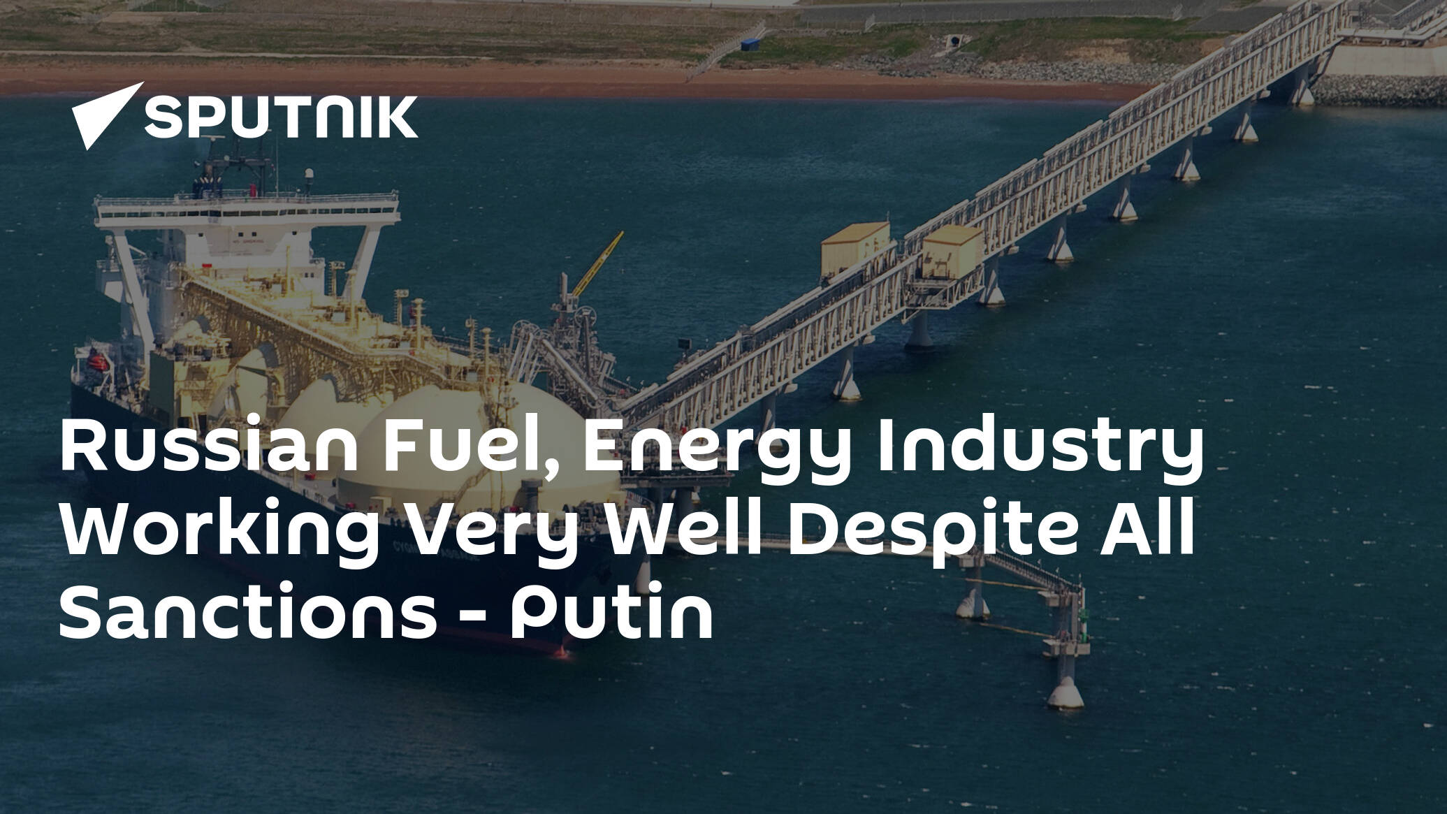 Russian Fuel, Energy Industry Working Very Well Despite All Sanctions – Putin