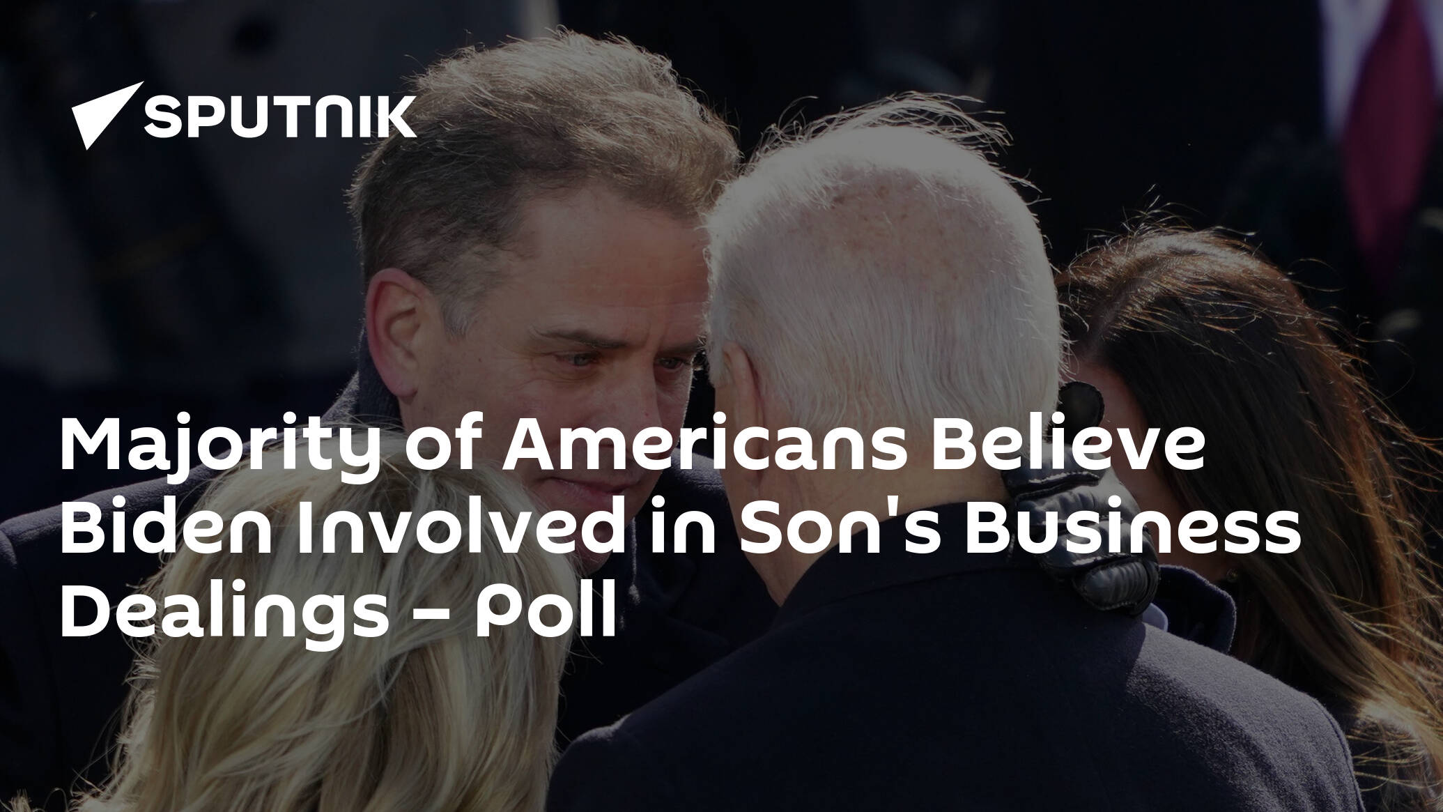 Majority of Americans Believe Biden Involved in Son's Business Dealings – Poll