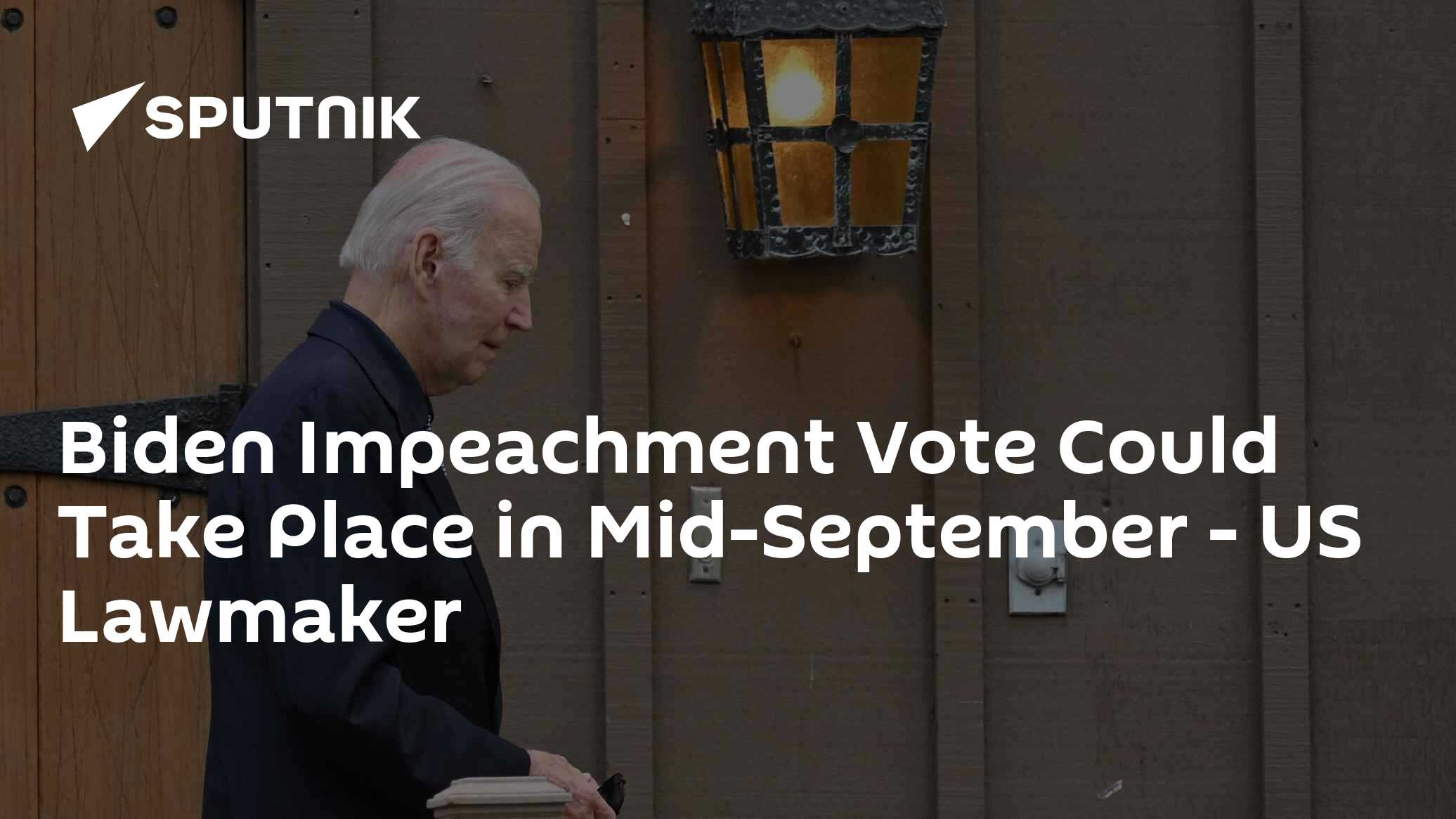 Biden Impeachment Vote Could Take Place in Mid-September - Vimarsana News