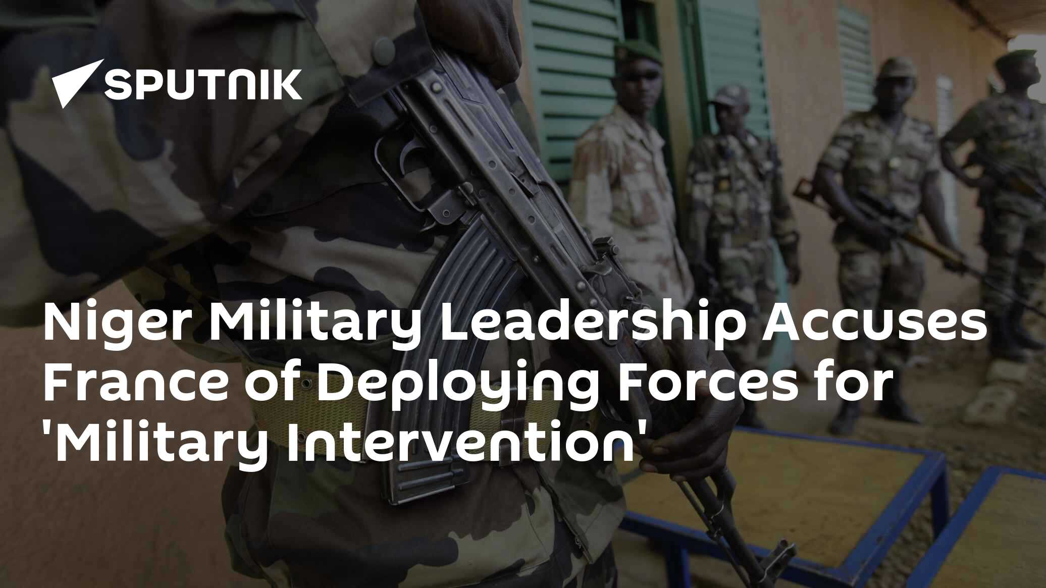 Niger Junta Accuses France of Deploying Forces for 'Military Intervention' - Vimarsana News