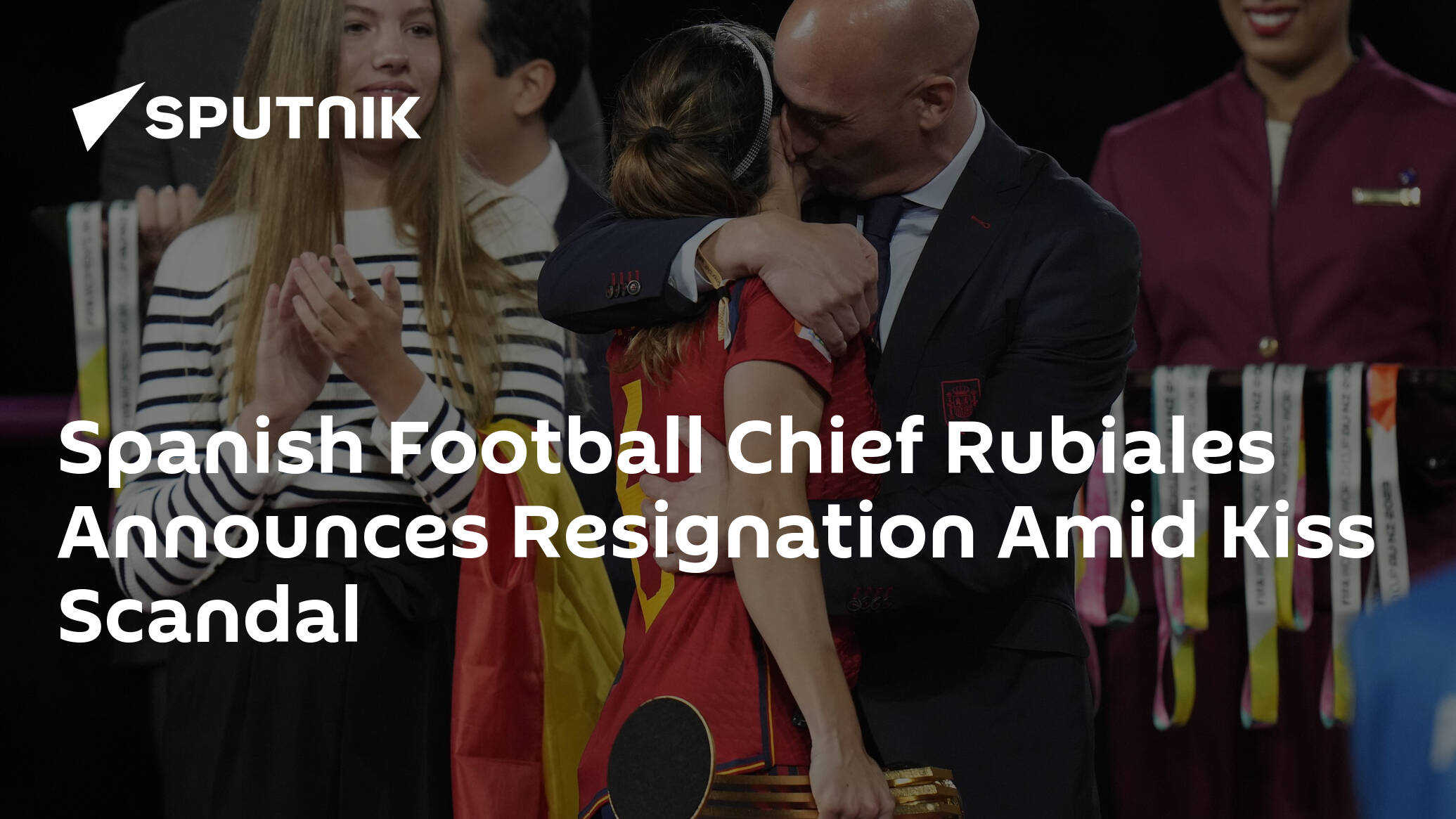 Spanish Football Chief Rubiales Announces Resignation Amid Kiss Scandal
