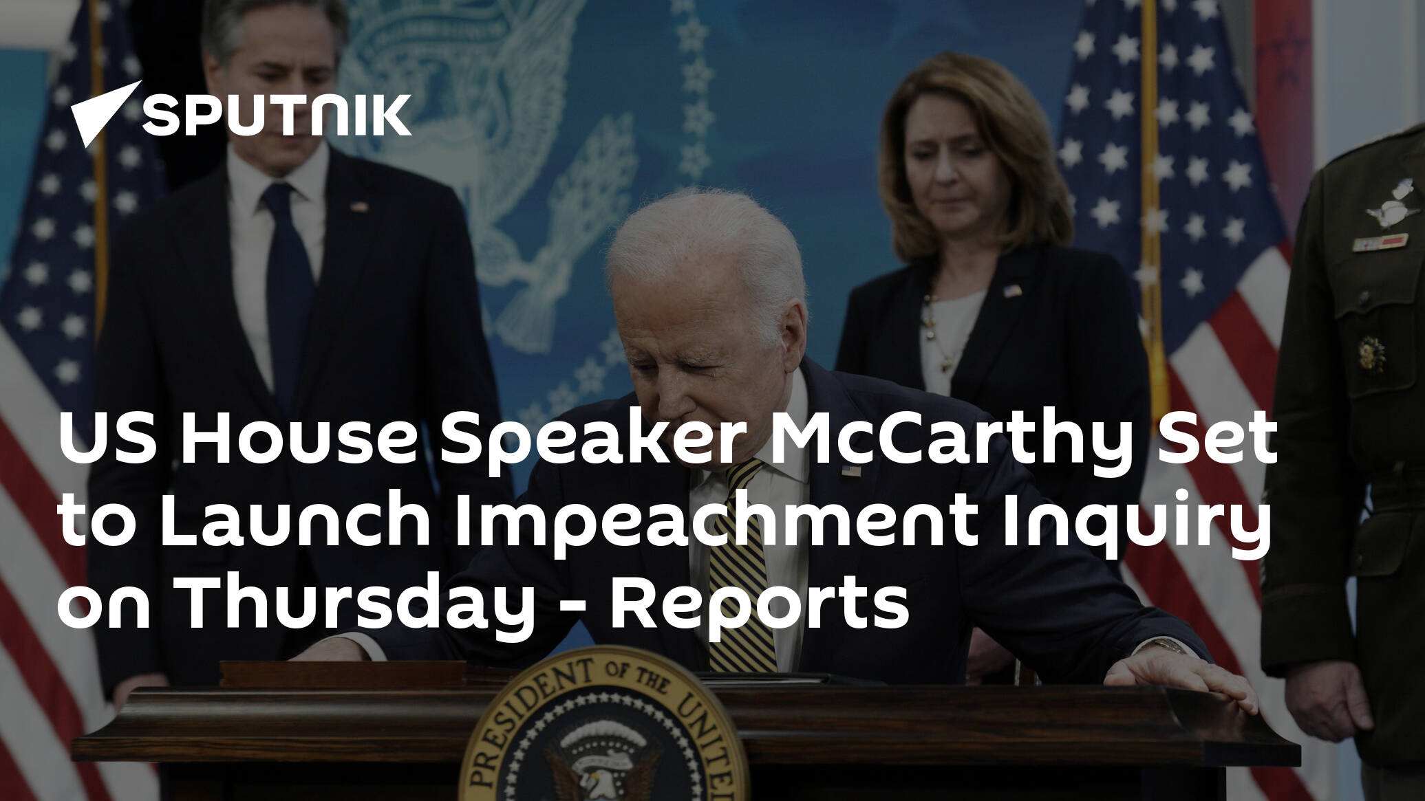 US House Speaker McCarthy Set to Launch Impeachment Inquiry on Thursday – Reports