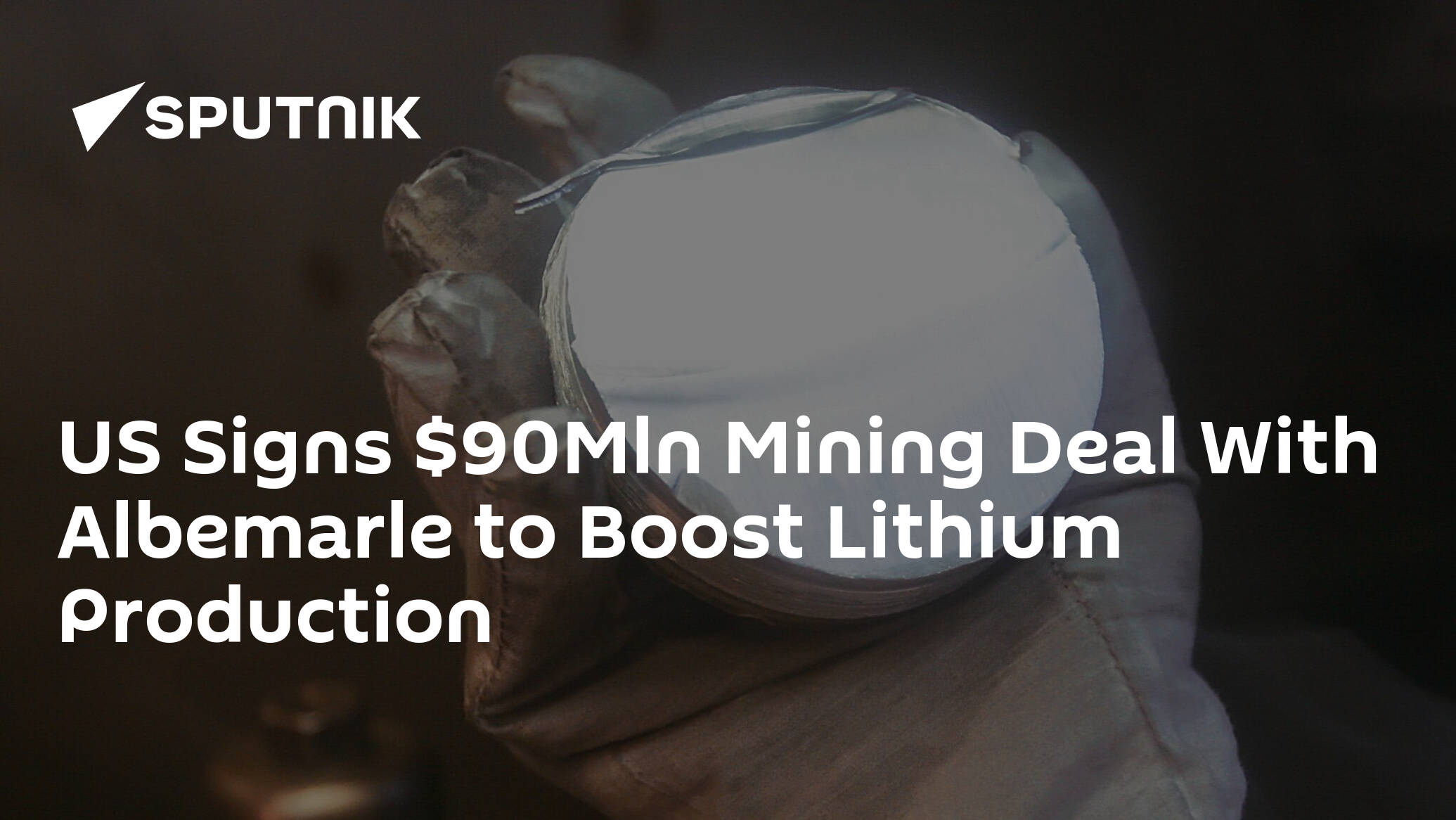US Signs Mln Mining Deal With Albemarle to Boost Lithium Production