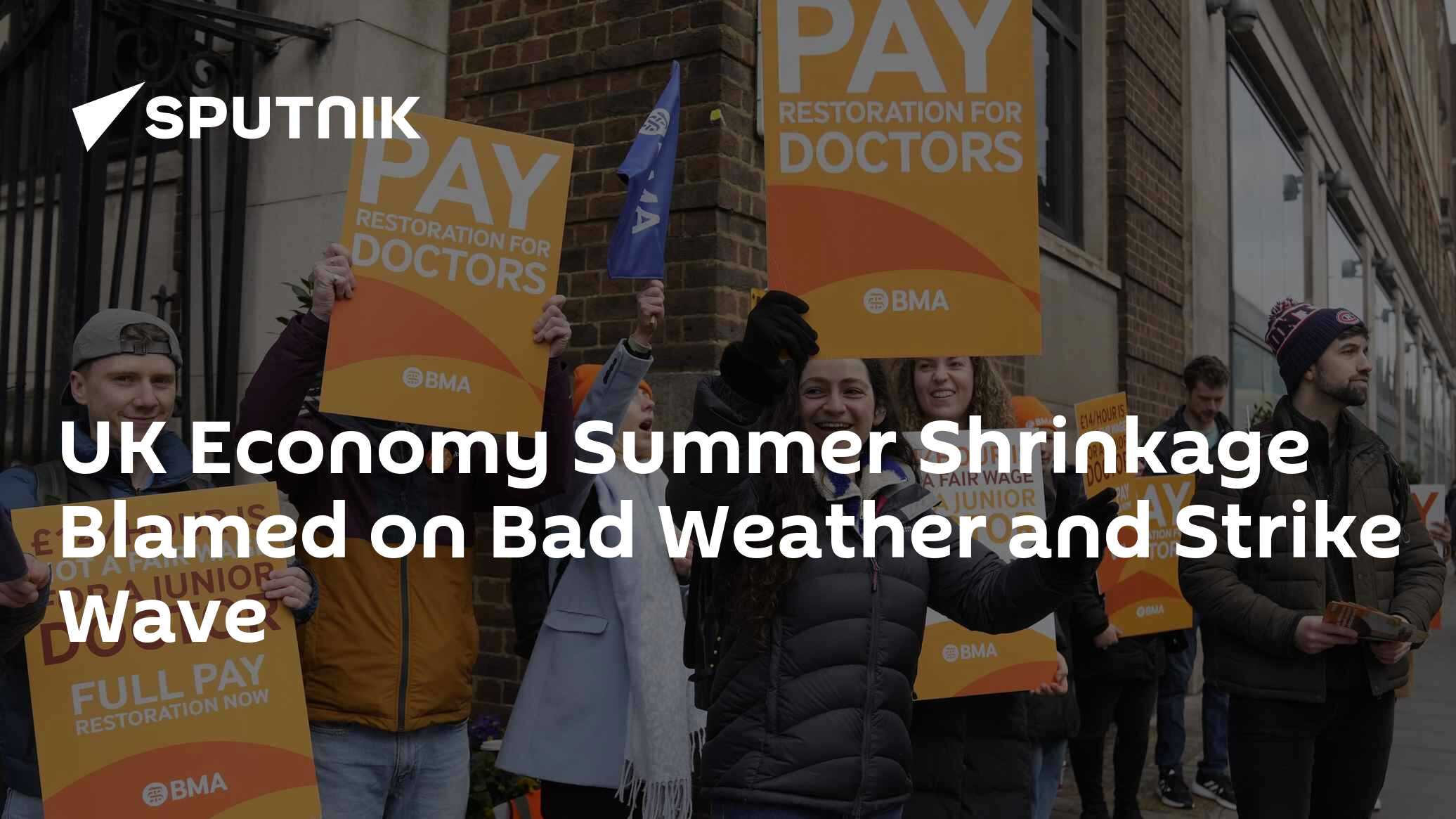 UK Economy Summer Shrinkage Blamed on Bad Weather and Strike Wave - Vimarsana News