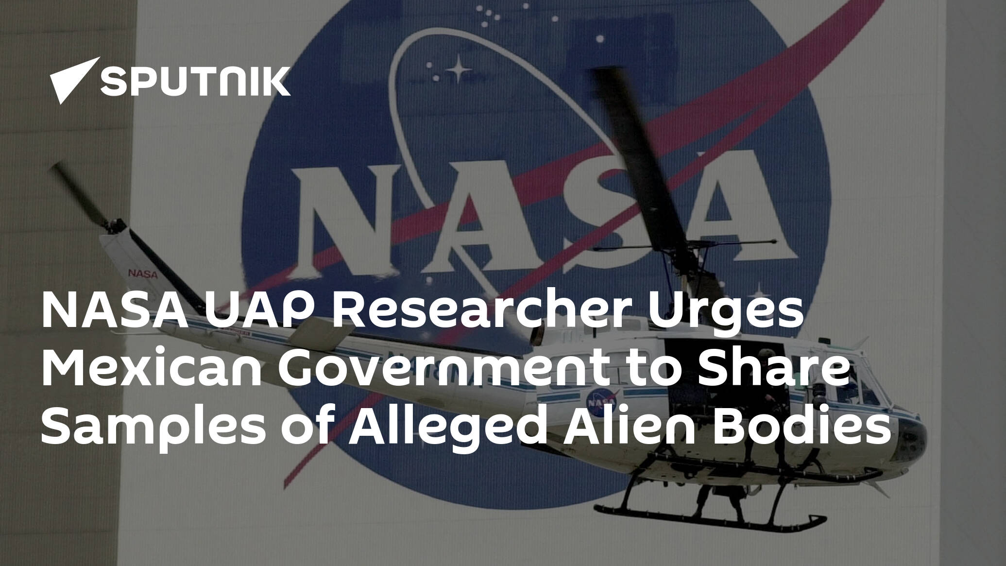 NASA UAP Researcher Urges Mexican Government to Share Samples of Alleged Alien Bodies