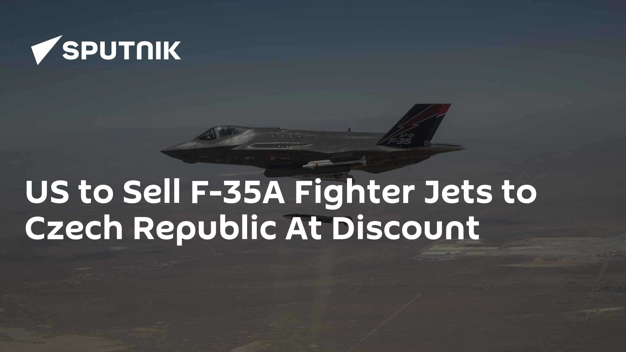 US to Sell F35A Fighter Jets to Czech Republic At Discount