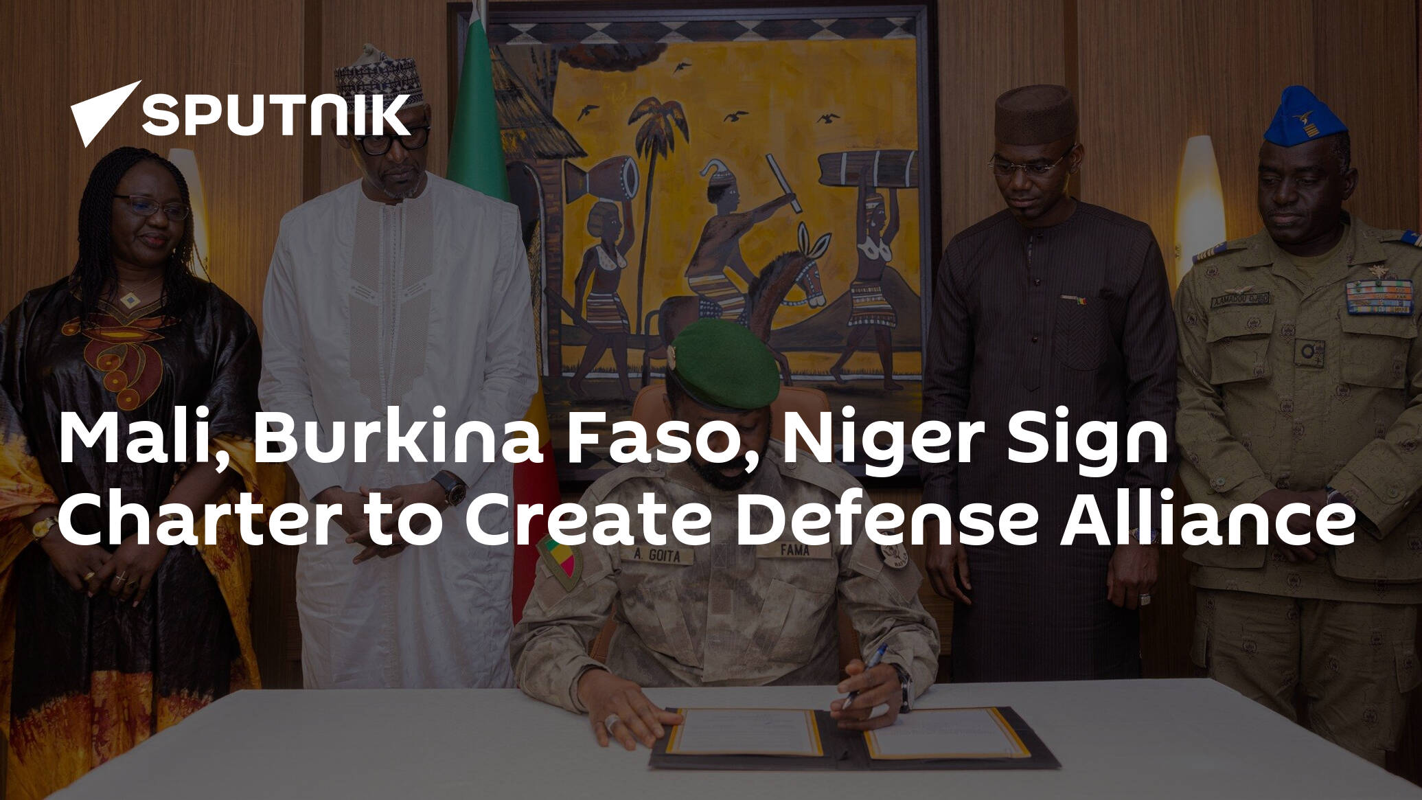 Mali, Burkina Faso, Niger Sign Charter to Create Defense Alliance