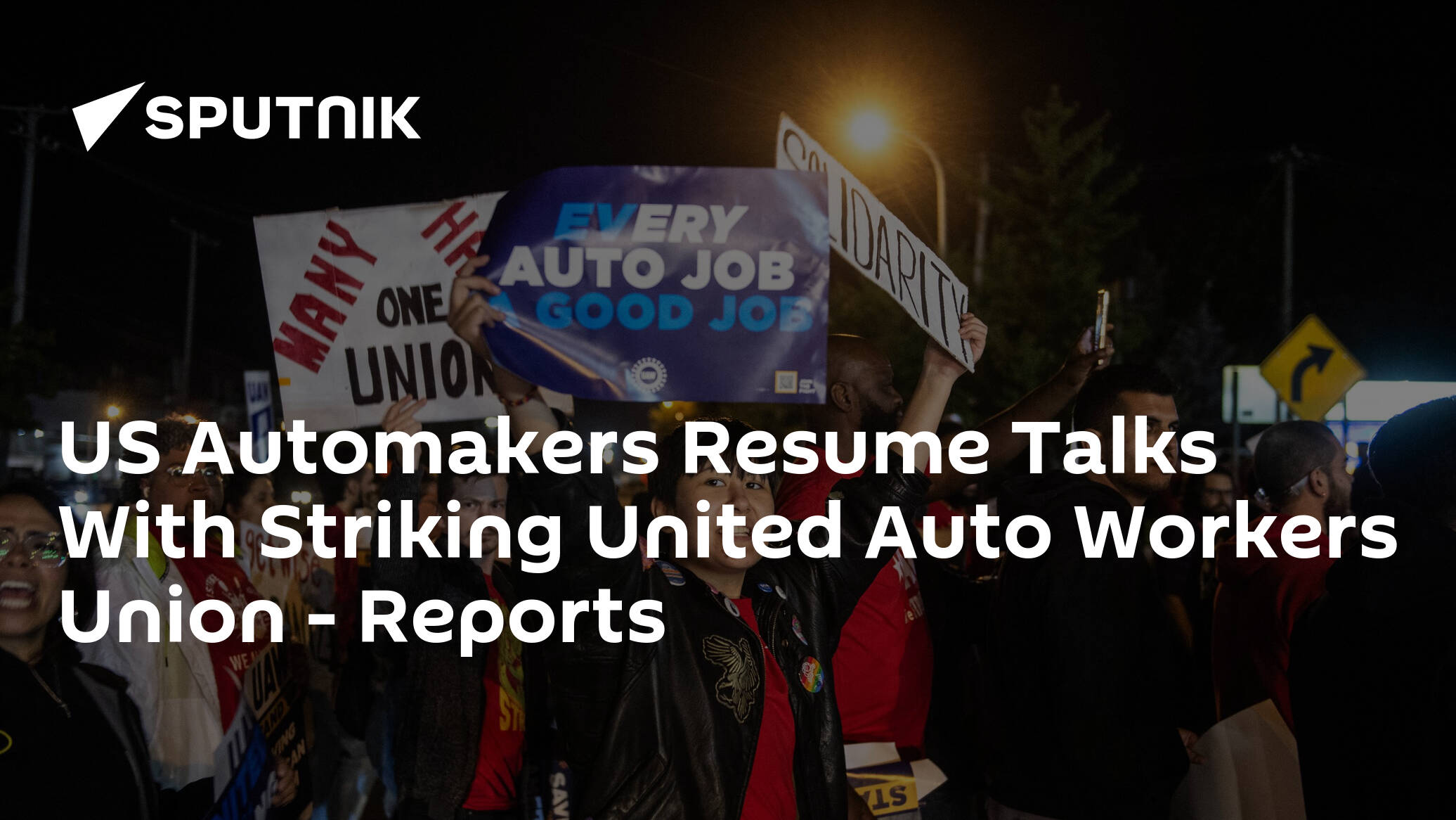 US Automakers Resume Talks With Striking United Auto Workers Union – Reports