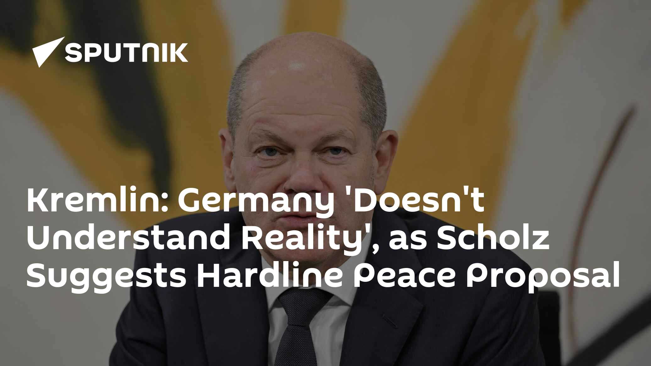 Kremlin: Germany Doesn't Understand Reality as Scholz Proposes Peace Proposal - Vimarsana News