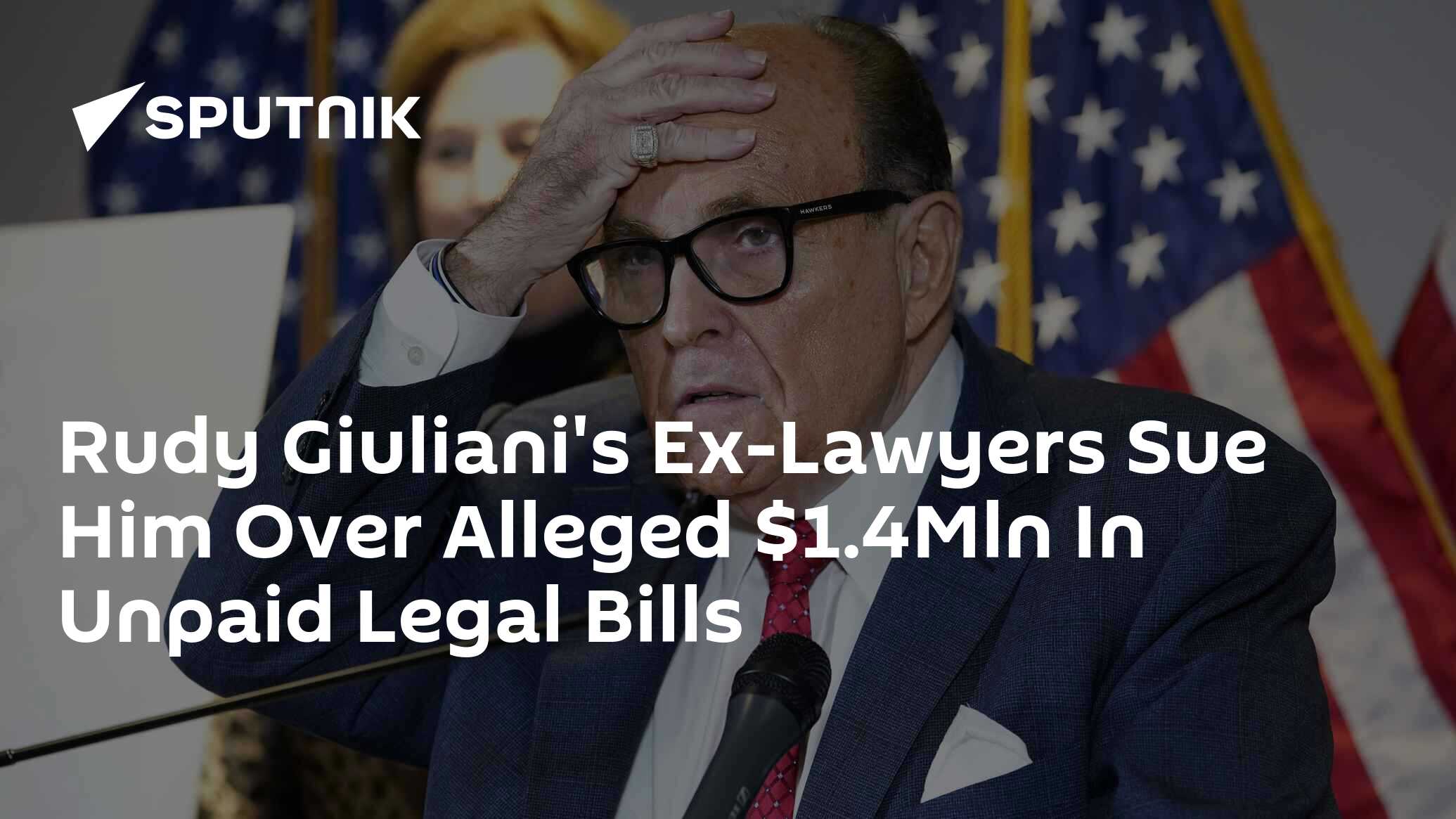 Rudy Giulianis Ex Lawyers Sue Him Over Alleged 1 4 Million Unpaid